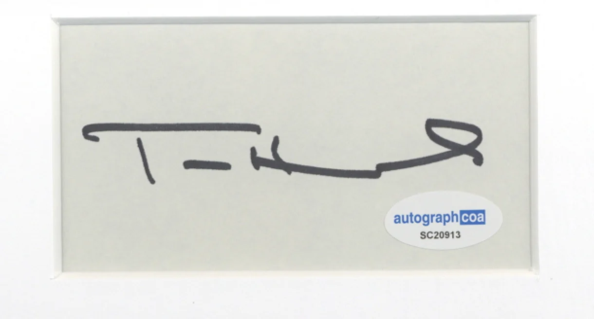 Tom Hanks — Forrest Gump Tom Hanks Autographed Signed 11x14 Framed Photo U.S. Army ACOA, изображение 2