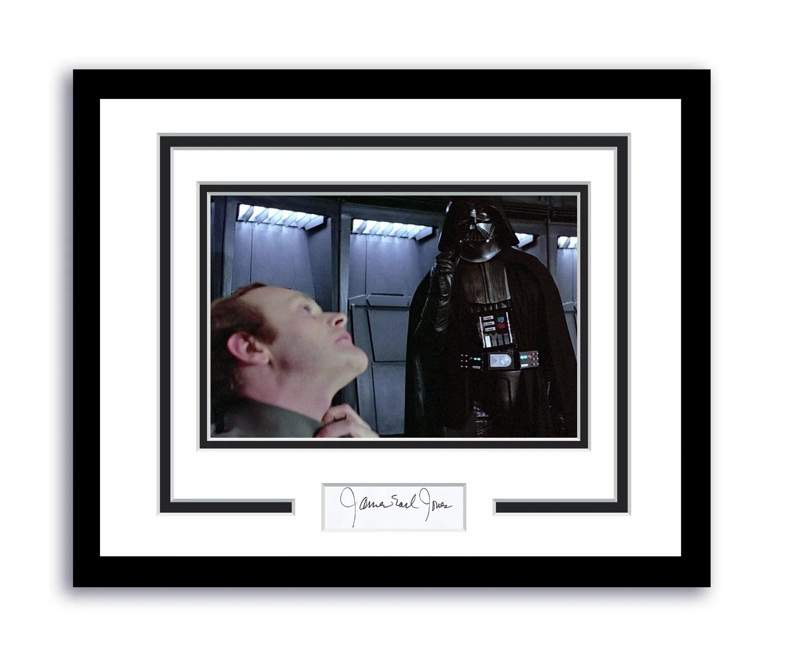 James Earl Jones — Star Wars Darth Vader James Earl Jones Autograph Signed 11x14 Framed Photo ACOA