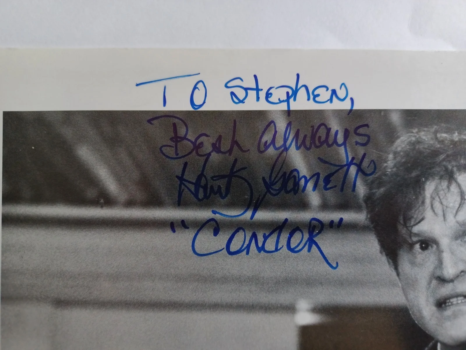 Hank Garrett Signed 8x10 Photo - Three Days of the Condor, image 2