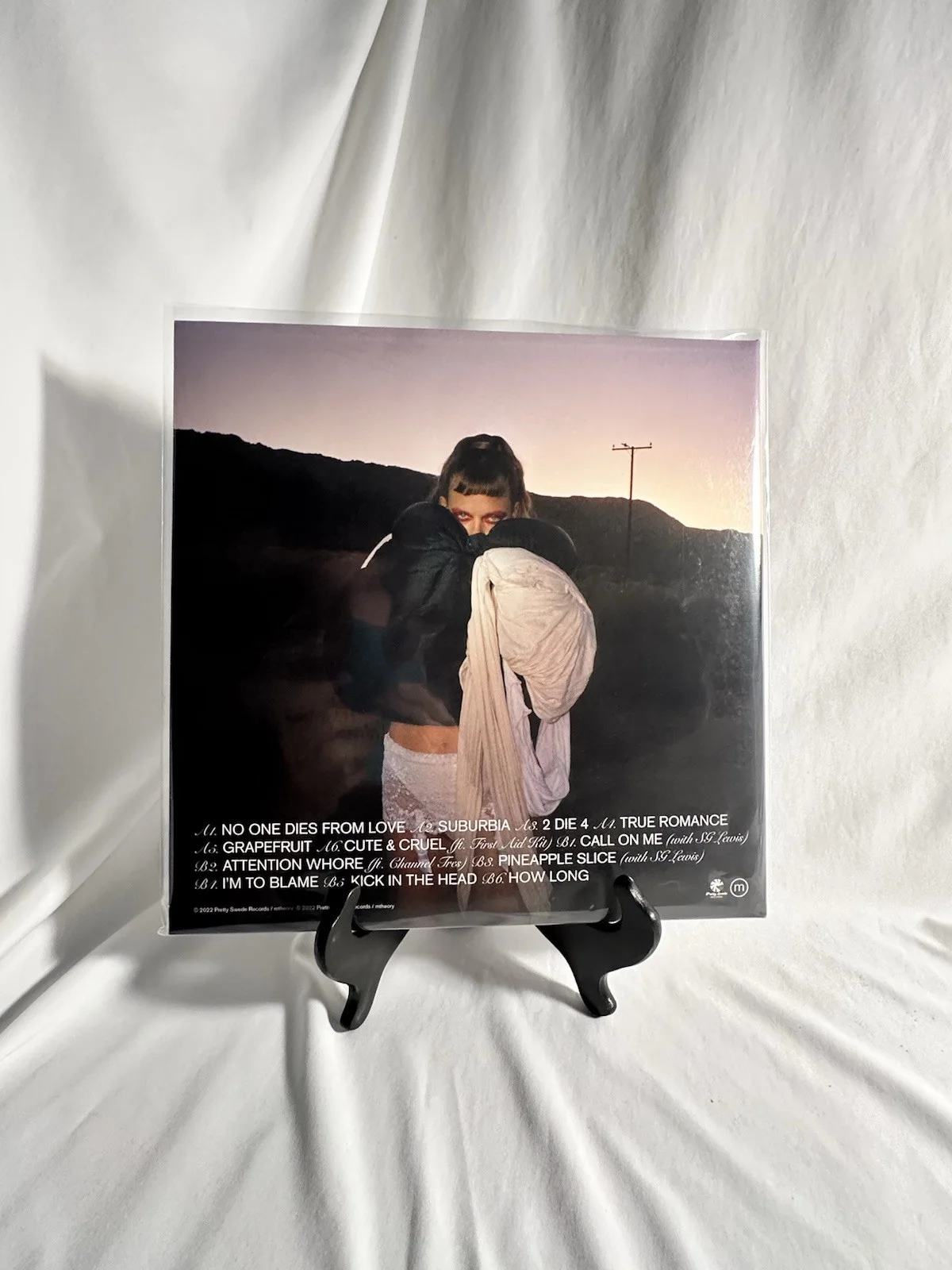 Tove Lo Dirt Femme Signed Clear Vinyl LP Autographed Tour Copy, изображение 3