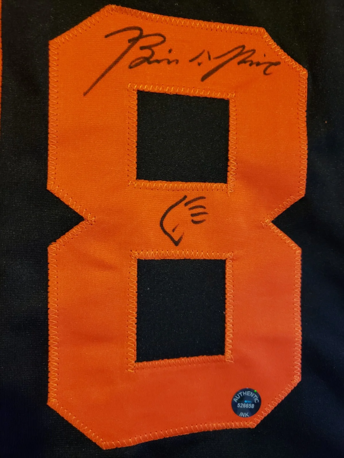 Brian A. Prince Jr — The Predator Movie Brian Prince Jr. Signed Jersey with Hand-Drawn Sketch (AIH), image 3
