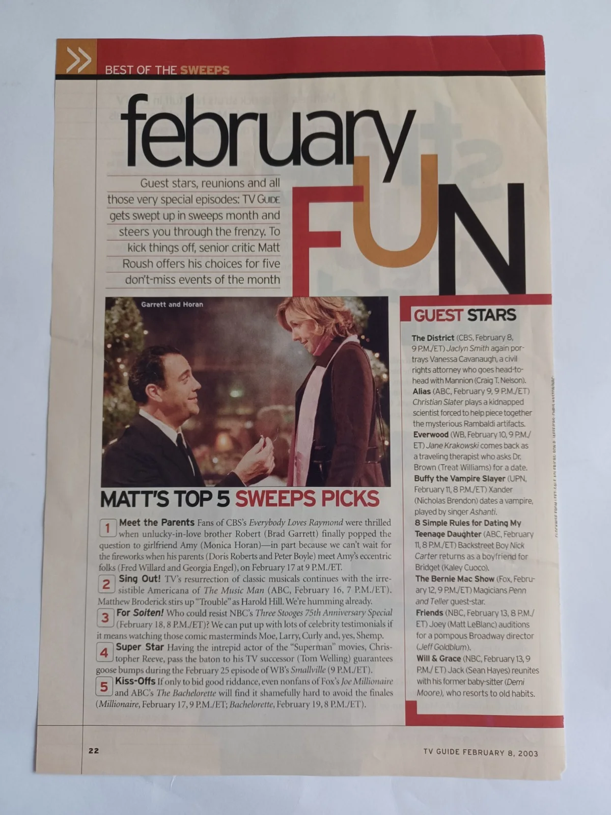 Matthew Broderick Signed Magazine Photo Page - Meredith Willson's The Music Man, image 3