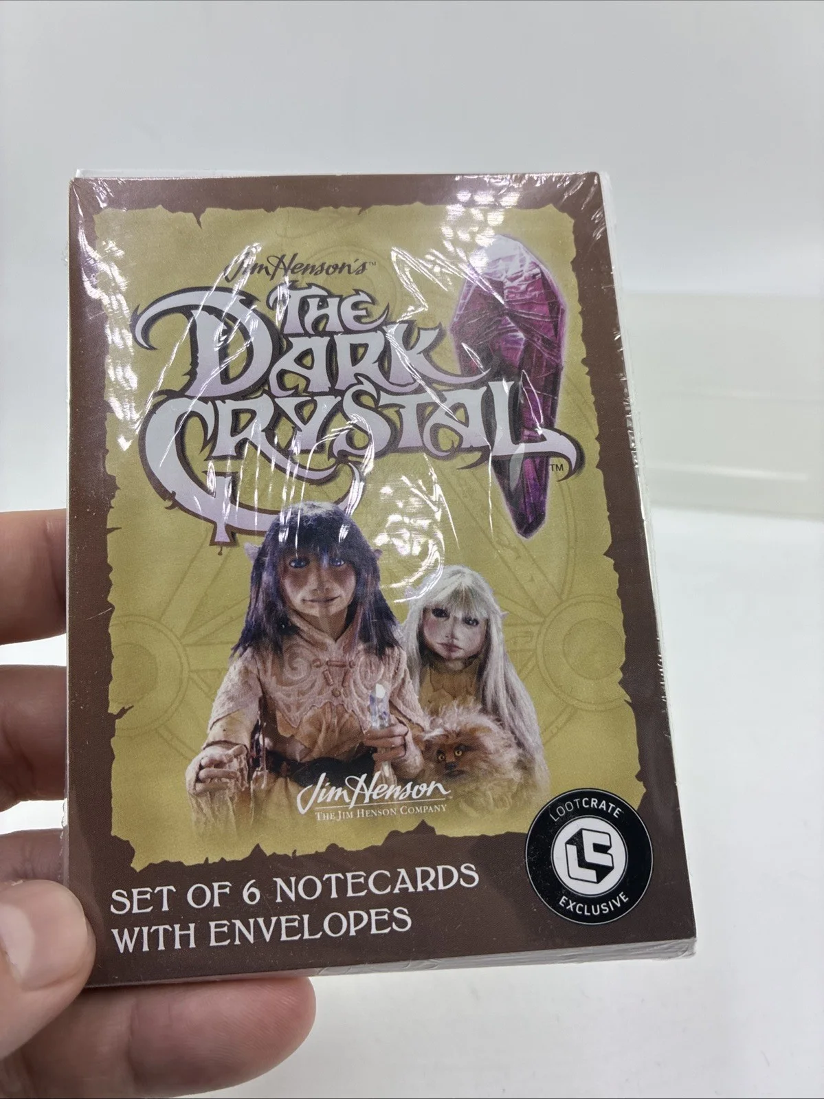 The Dark Crystal 6 notecards and envelopes set Loot Crate, image 2