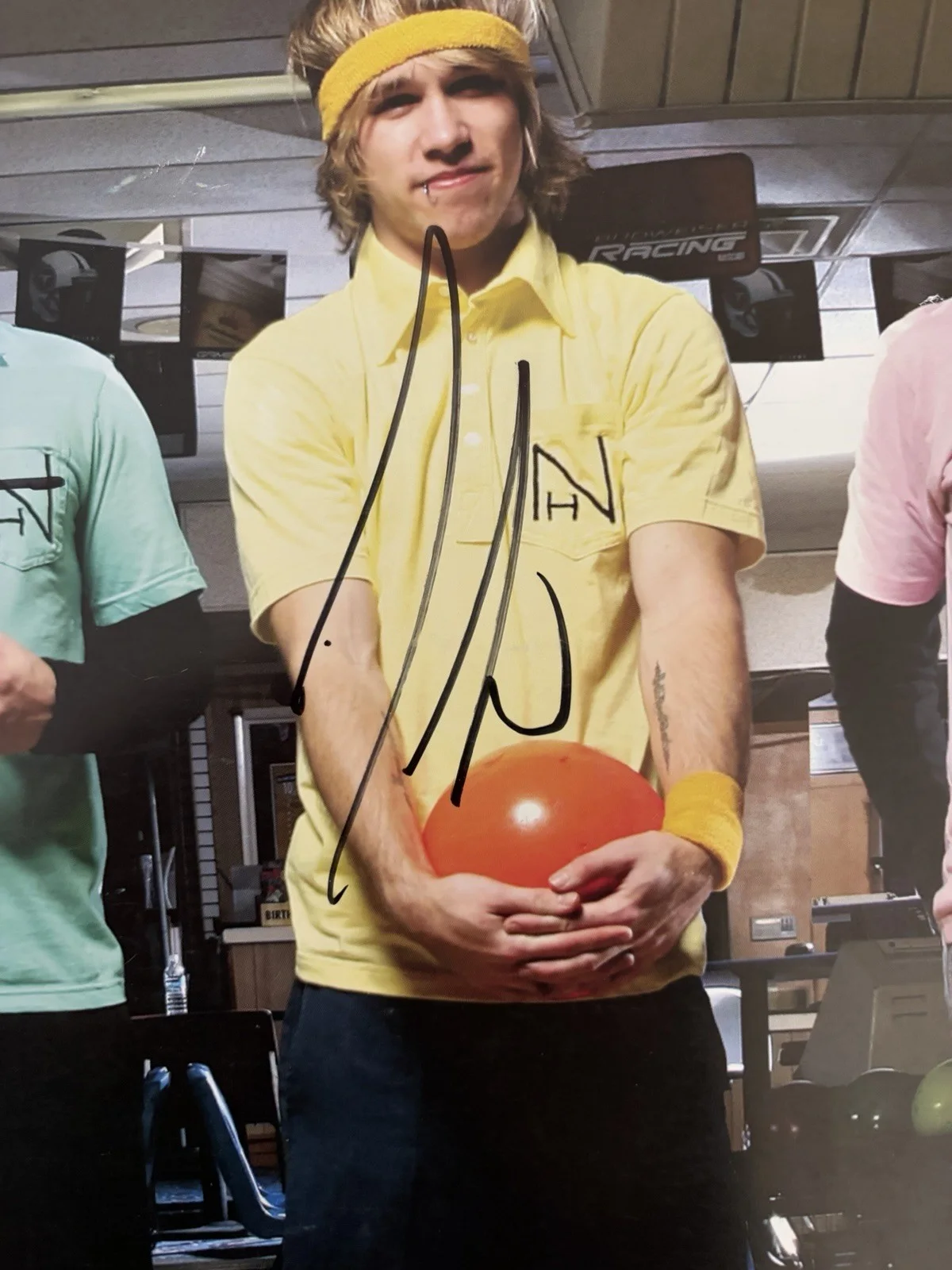 Hawk Nelson Autographed 18x24 Concert Promo Poster Letters President Smile World, изображение 5