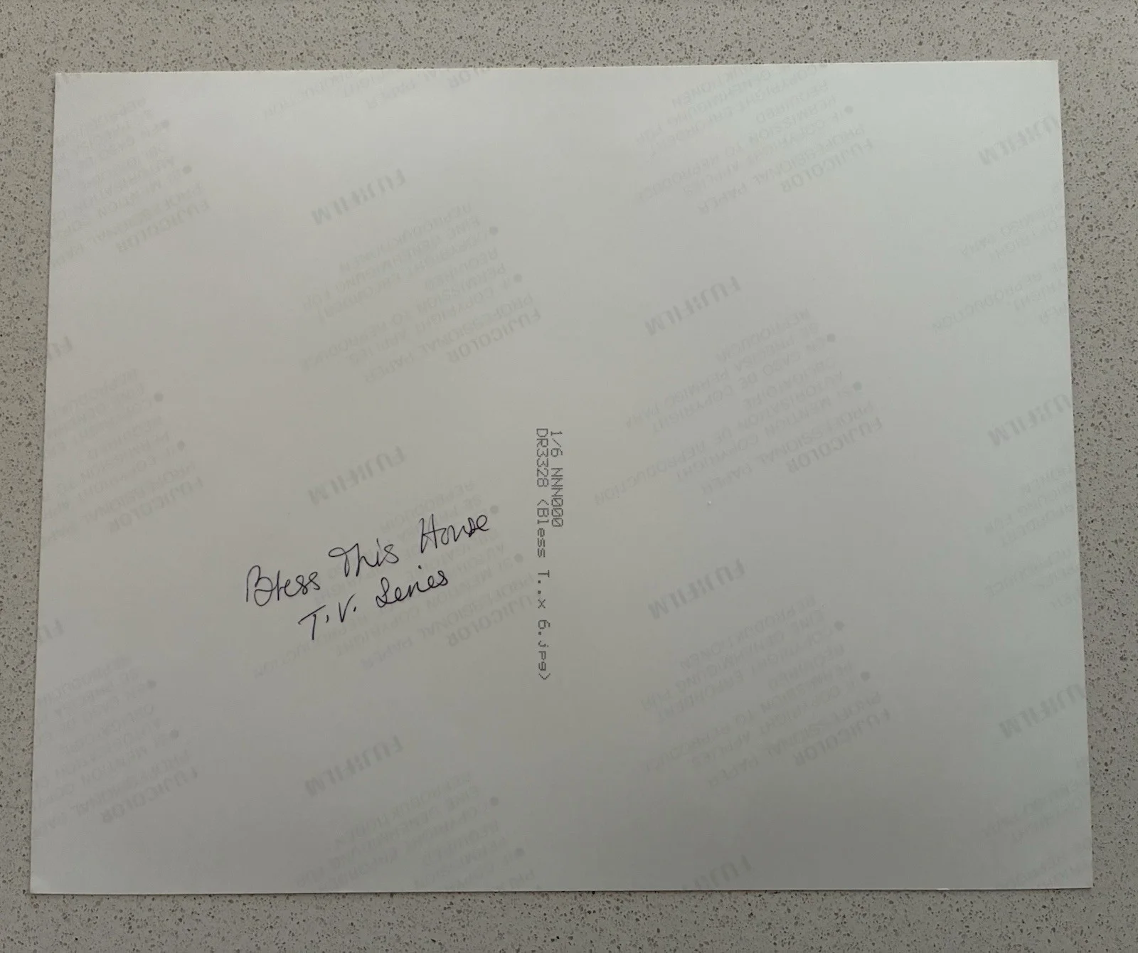 SALLY GEESON *SIGNED IN PERSON - BLESS THIS HOUSE - AUTOGRAPH -MEMORABILIA 09, image 3