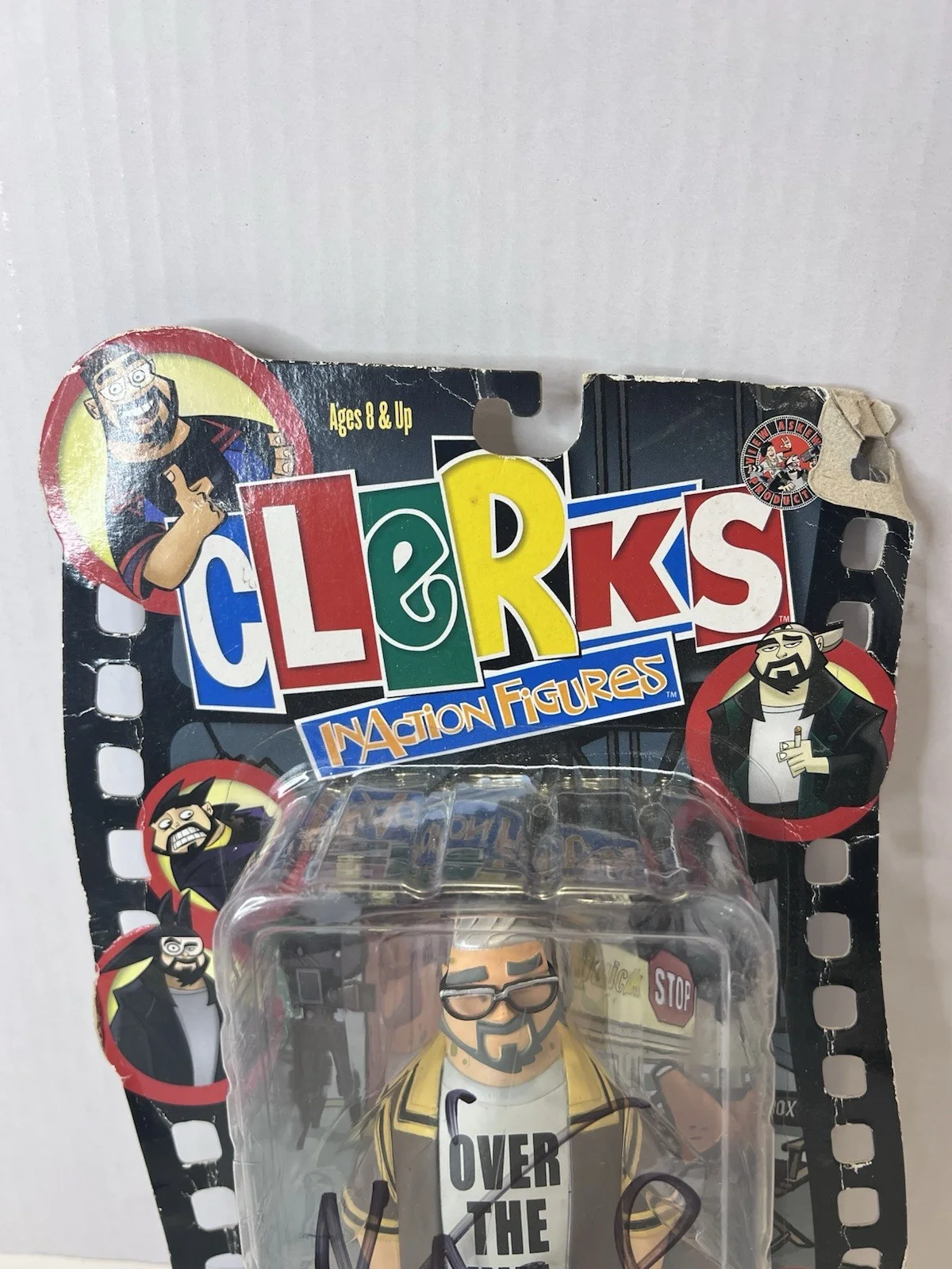 Kevin Smith — Kevin Smith Older Yet No Wiser Kev Clerks Signed InAction Action Figure Beckett!, изображение 3