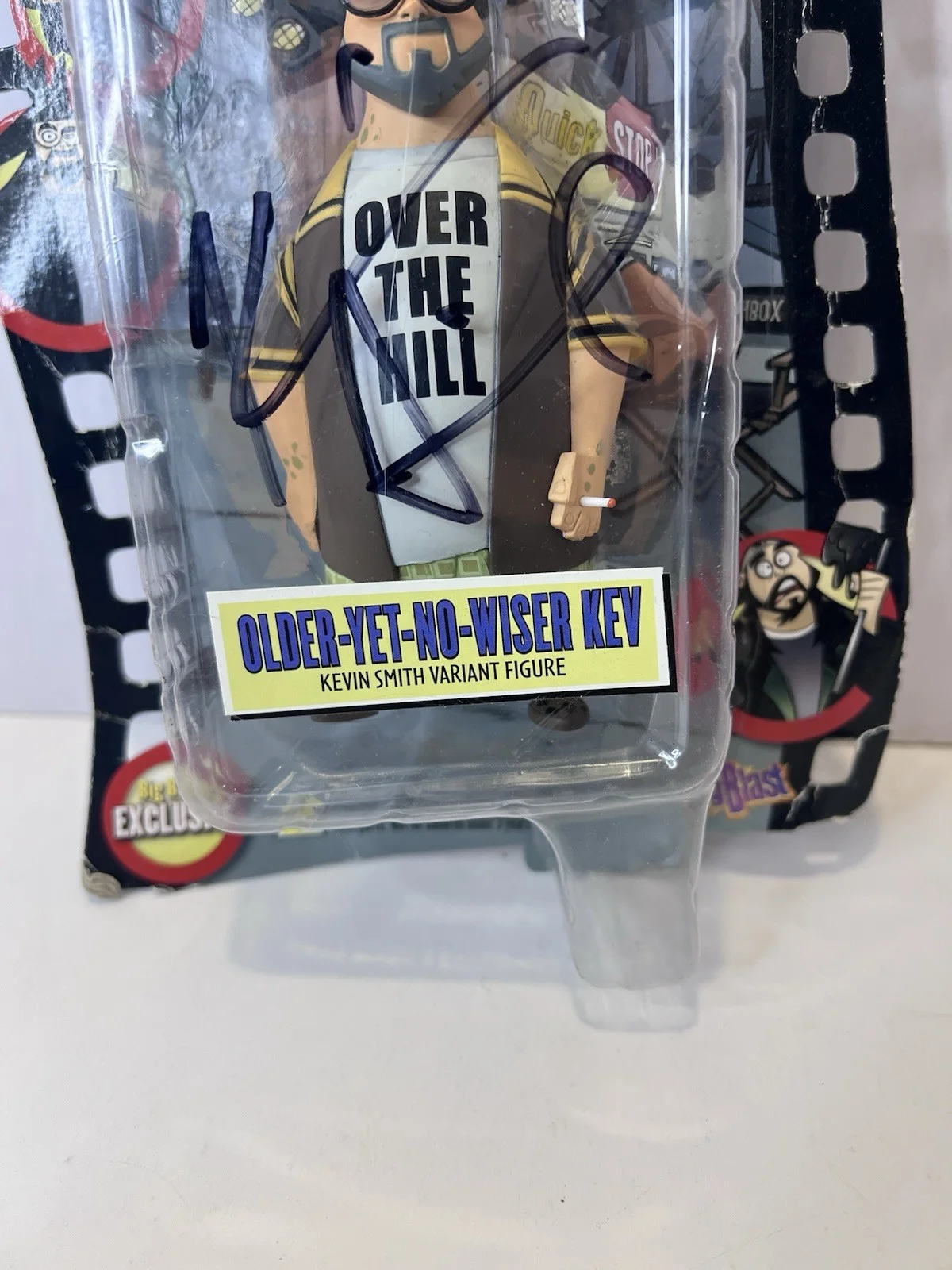 Kevin Smith — Kevin Smith Older Yet No Wiser Kev Clerks Signed InAction Action Figure Beckett!, изображение 5