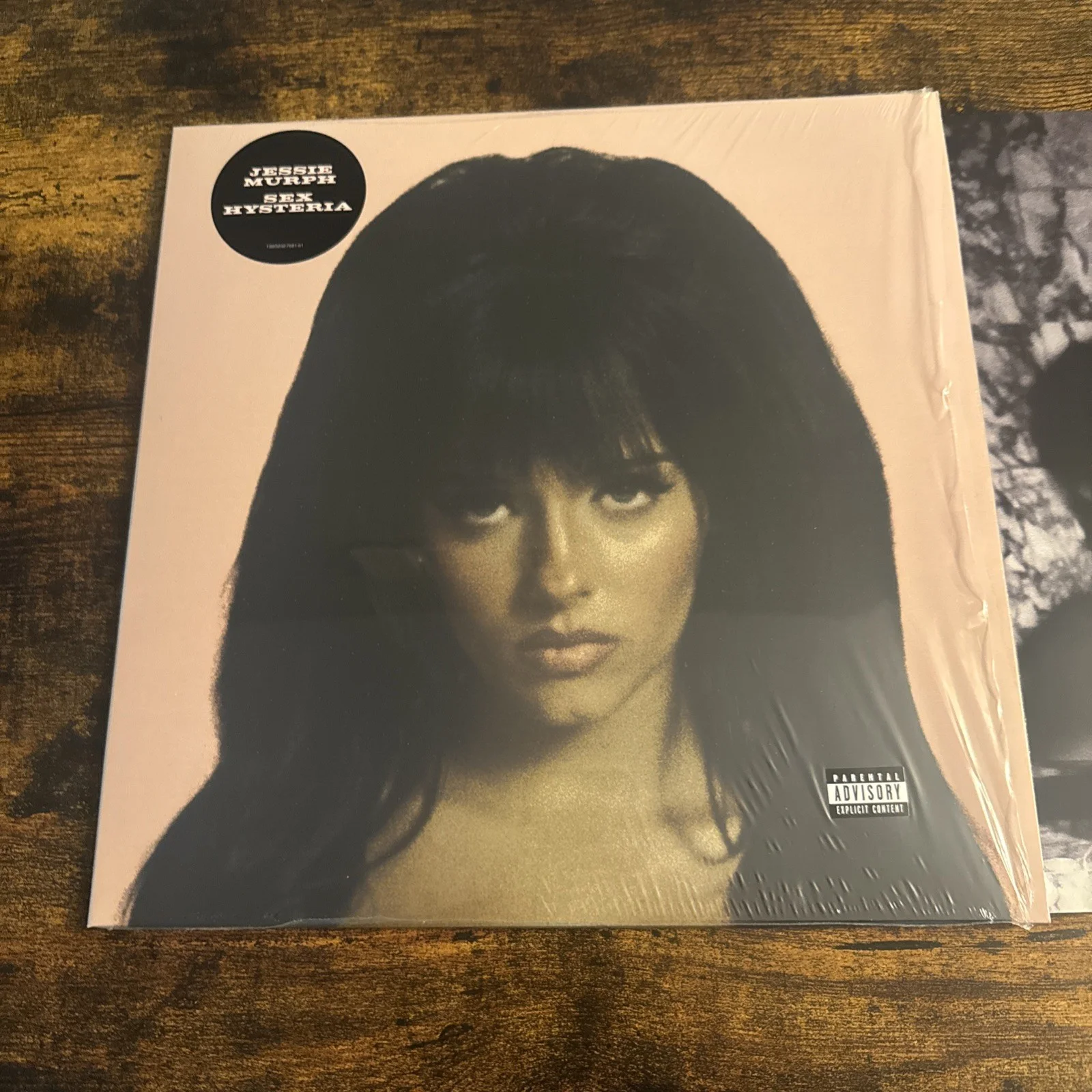 JESSIE MURPH Sex Hysteria LP Clear Vinyl Record SIGNED Insert Blue Strips B, изображение 5