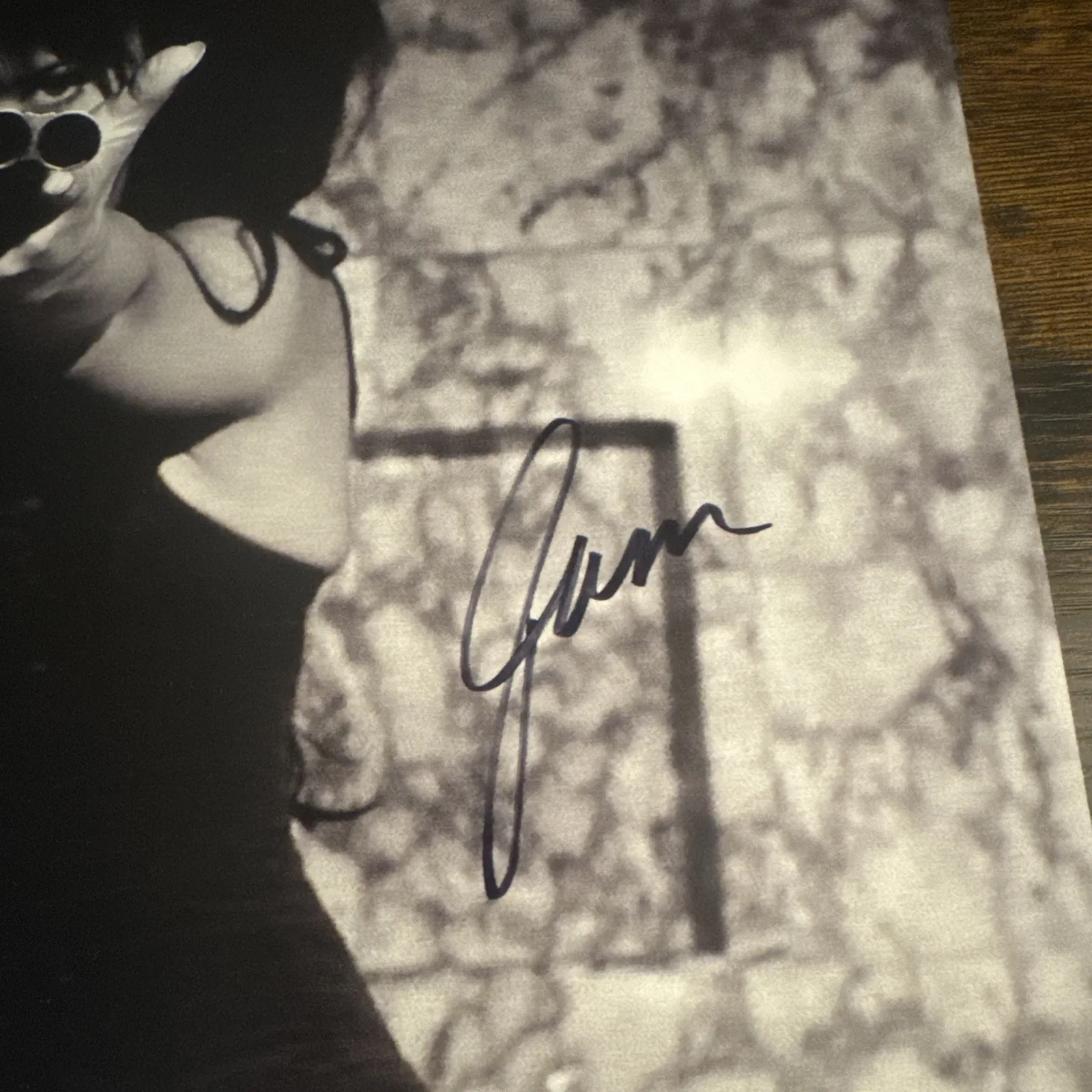 JESSIE MURPH Sex Hysteria LP Clear Vinyl Record SIGNED Insert Blue Strips A, image 3