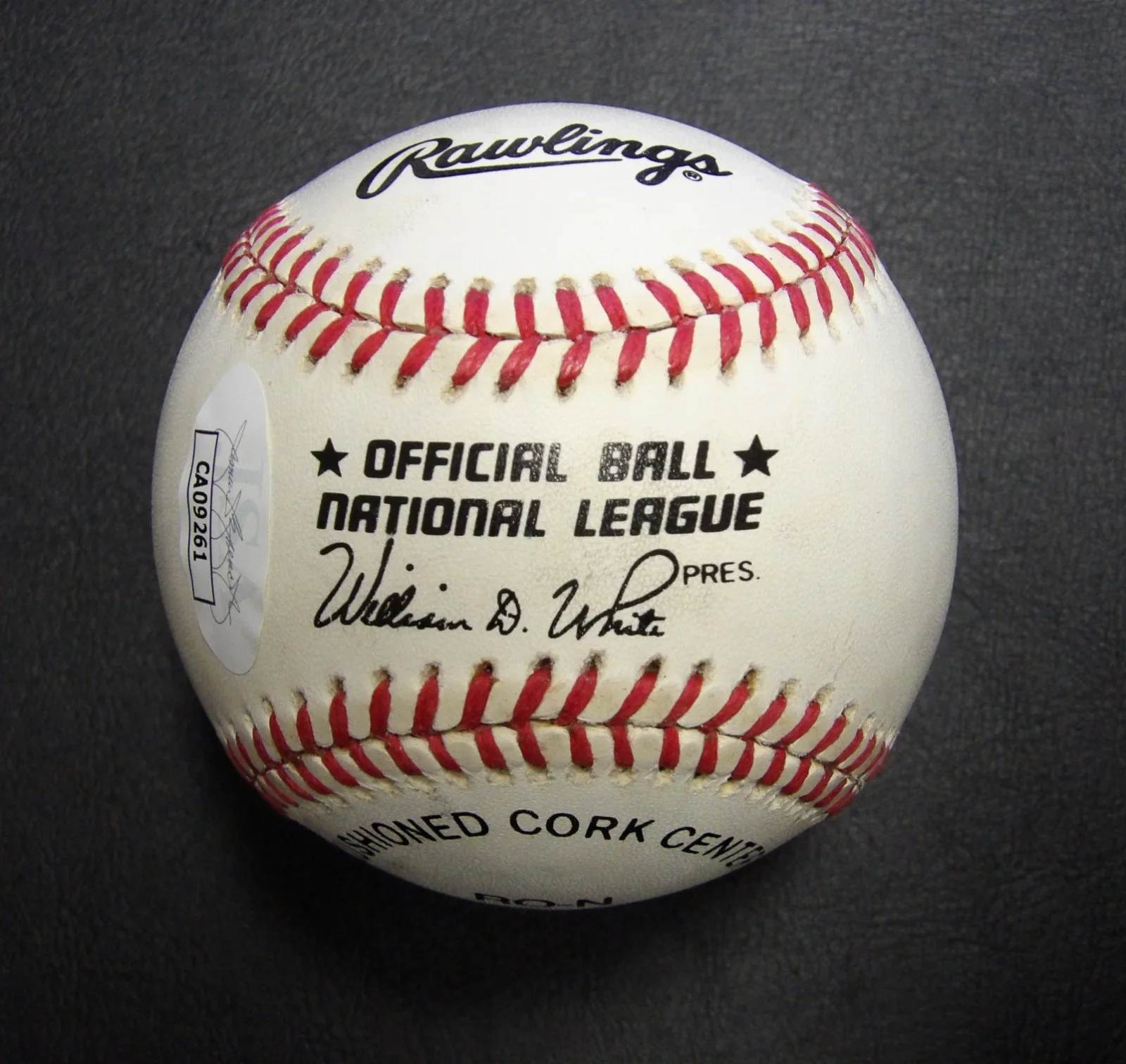 Morgan Brittany — Morgan Brittany Actress Signed Rawlings Official National League Baseball JSA, image 2
