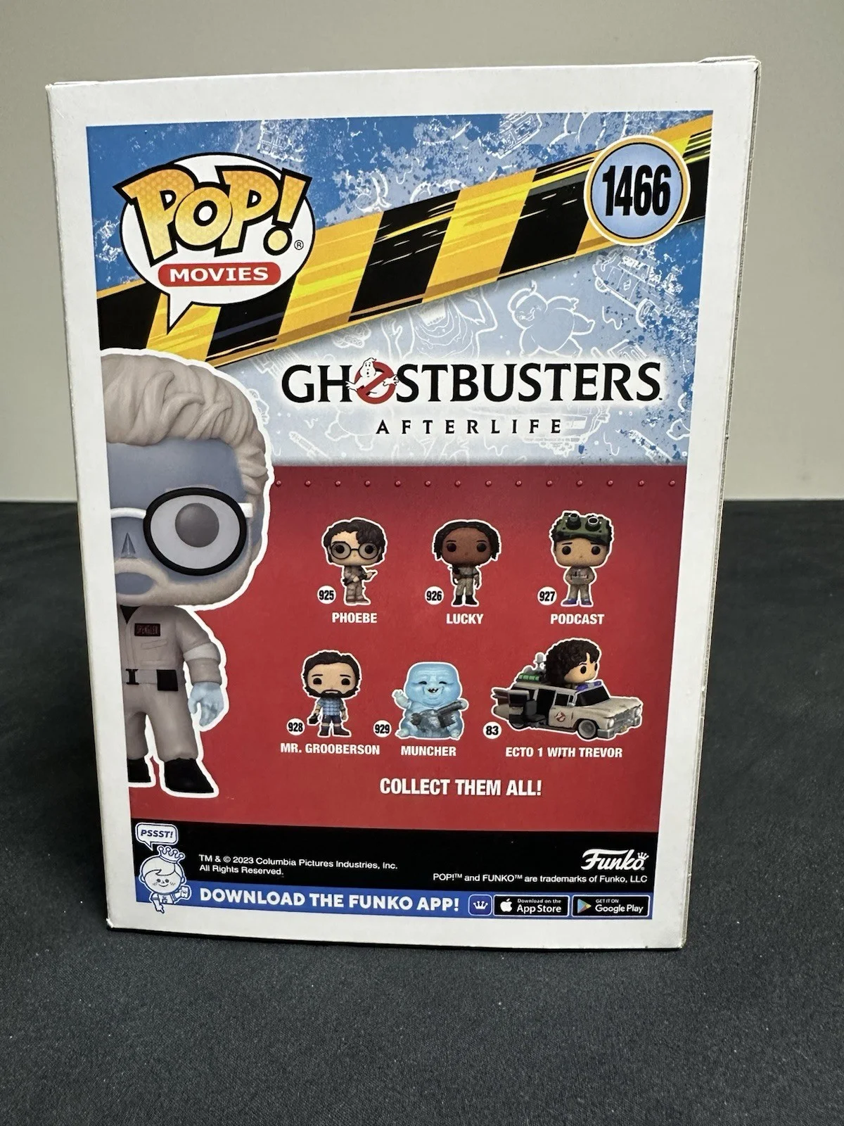Bob Gunton — BOB GUNTON signed autographed (GHOSTBUSTERS) #1466 Spengler Funko Pop Inscribed, image 3