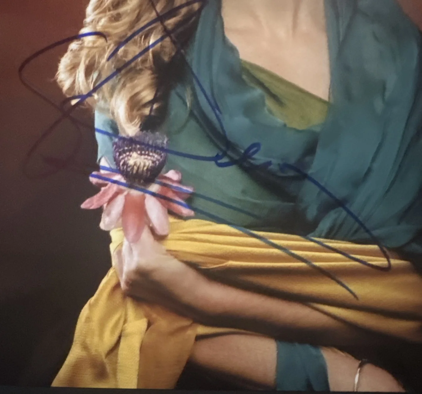 8 by 10 Signed Original Photo Of The Great actress Denise Richard’s no COA, изображение 2