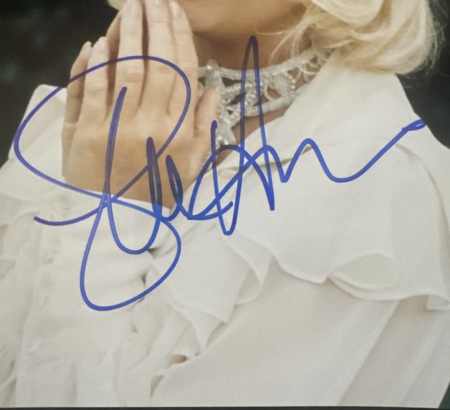 8 by 10 Signed Original Photo Of The Great Actress Goldie Hawn with no COA., изображение 2