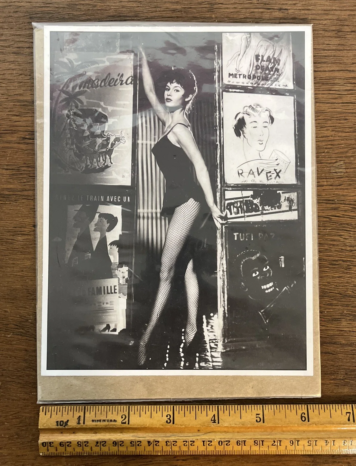 Brigitte Bardot — Brigitte Bardot Sexy Black & White Publicity Photo 6.25" X 8", image 4