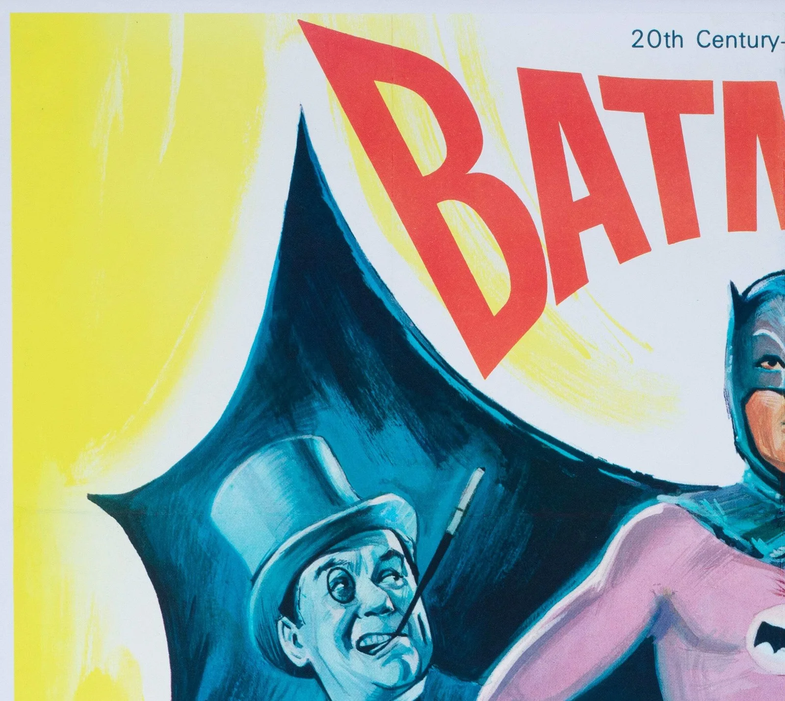 Batman 1966 French Grande Film Poster, Boris Grinsson, изображение 3