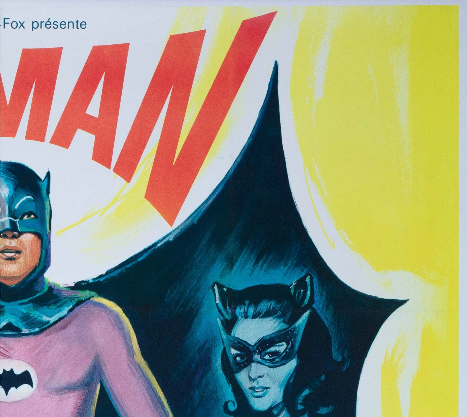 Batman 1966 French Grande Film Poster, Boris Grinsson, изображение 4