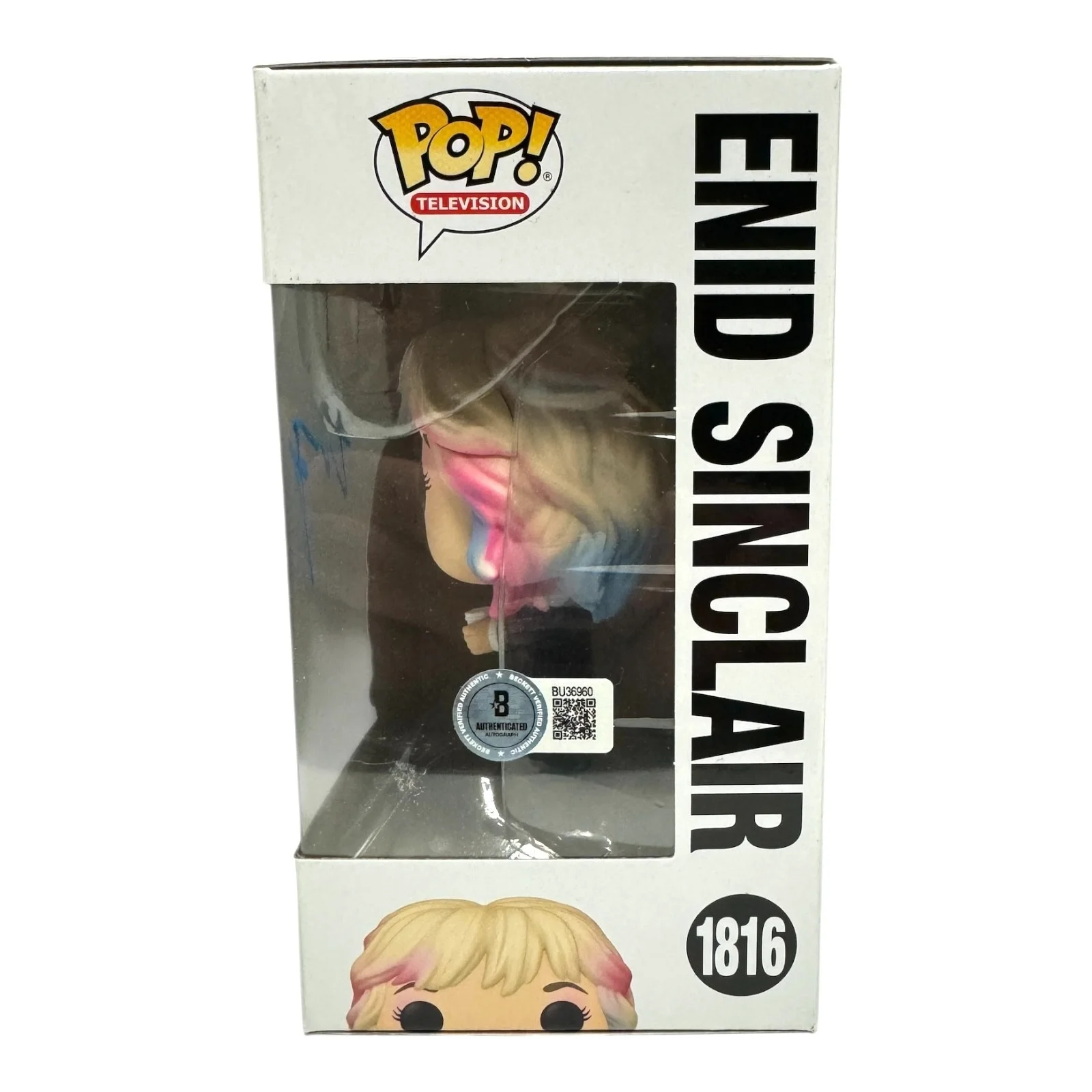 Emma Myers — Emma Myers Signed Autograph Wednesday Funko Pop 1816 BAS Beckett, image 2