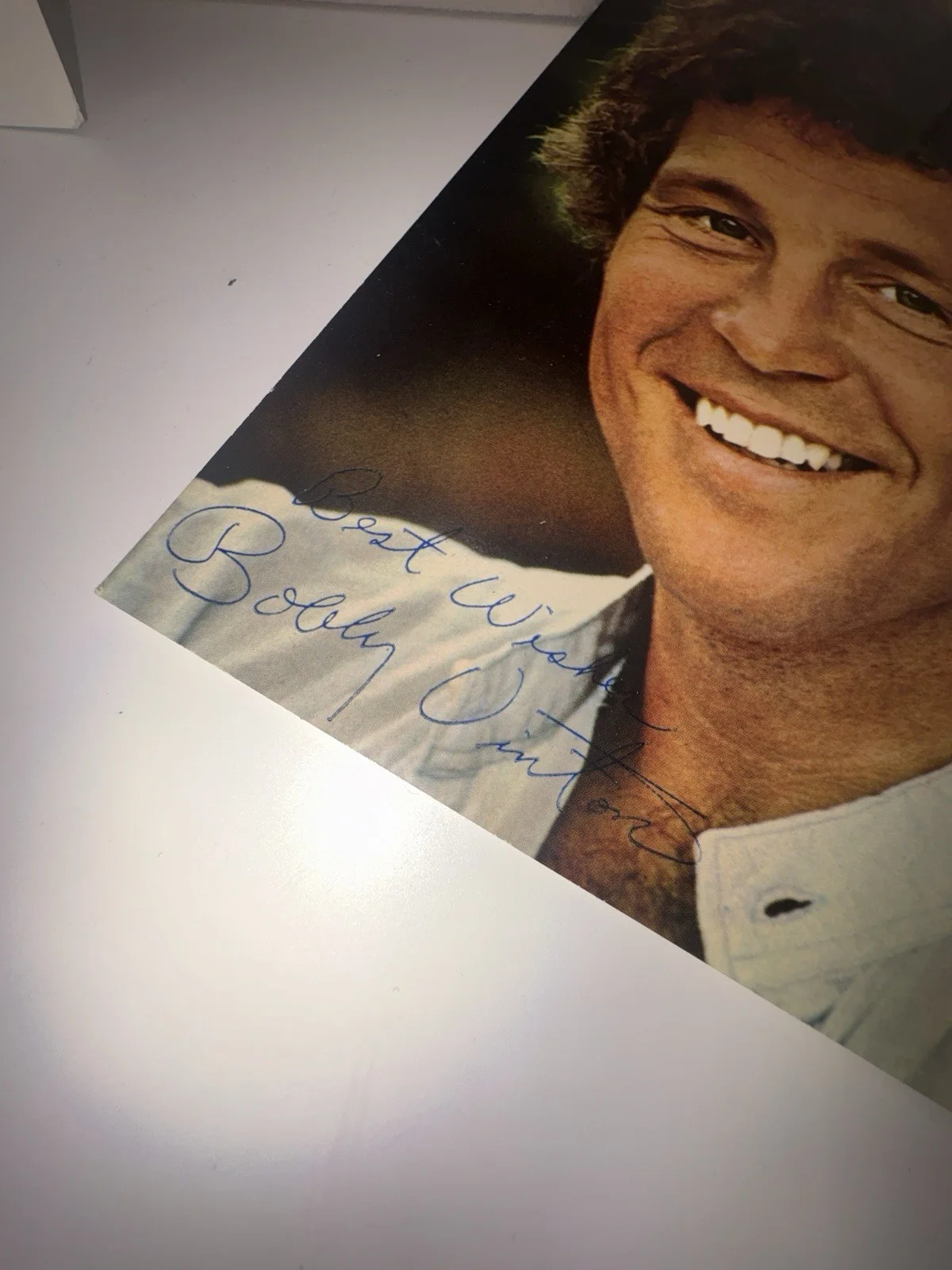 Bobby Vinton Signed Photo Lot (2) Autographed Vintage Publicity Portraits, изображение 3