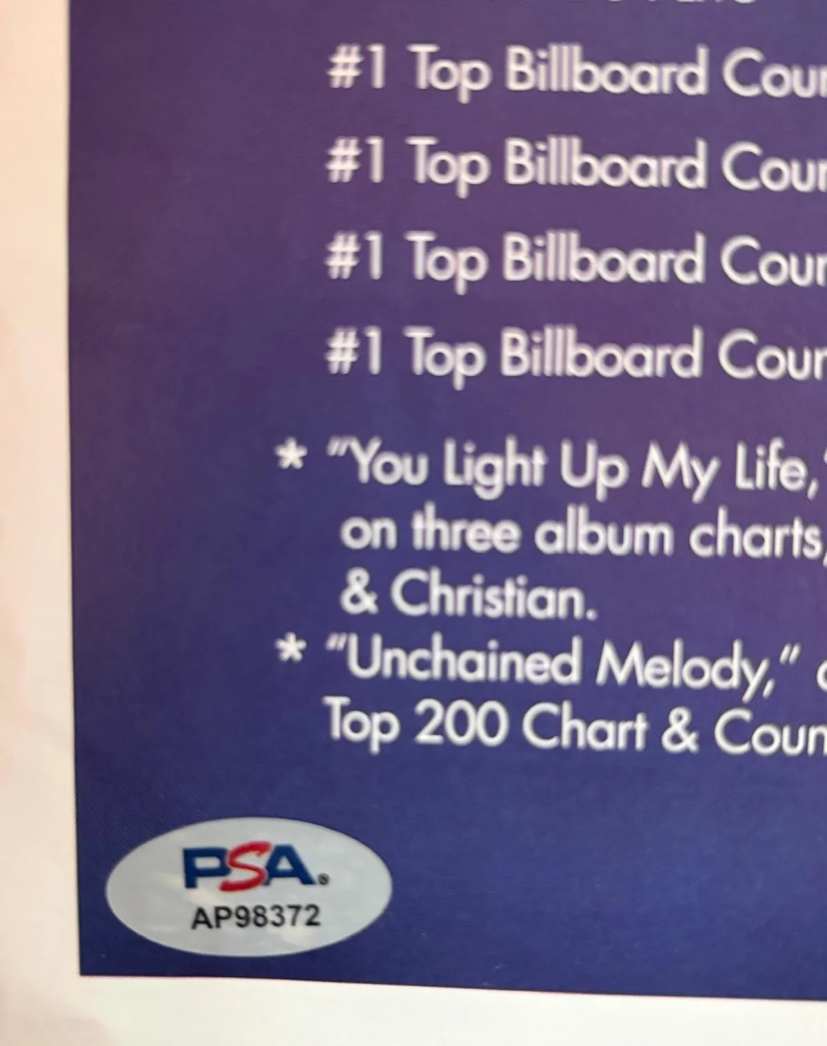 Tim Mcgraw — TIM MCGRAW SIGNED AUTOGRAPH 11X14 BILLBOARD MAGAZINE PAGE CURB RECORDS PSA COA, изображение 3
