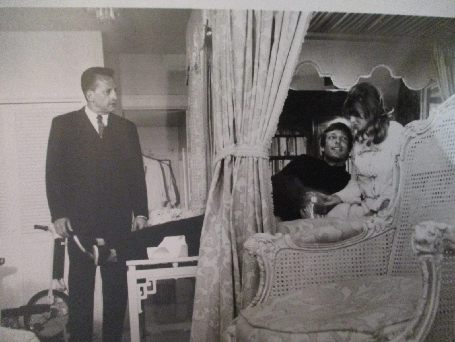 Julie Christie/Richard Chamberlain/George C Scott(PETULA)1968 10 x 8 B & W Photo, изображение 3