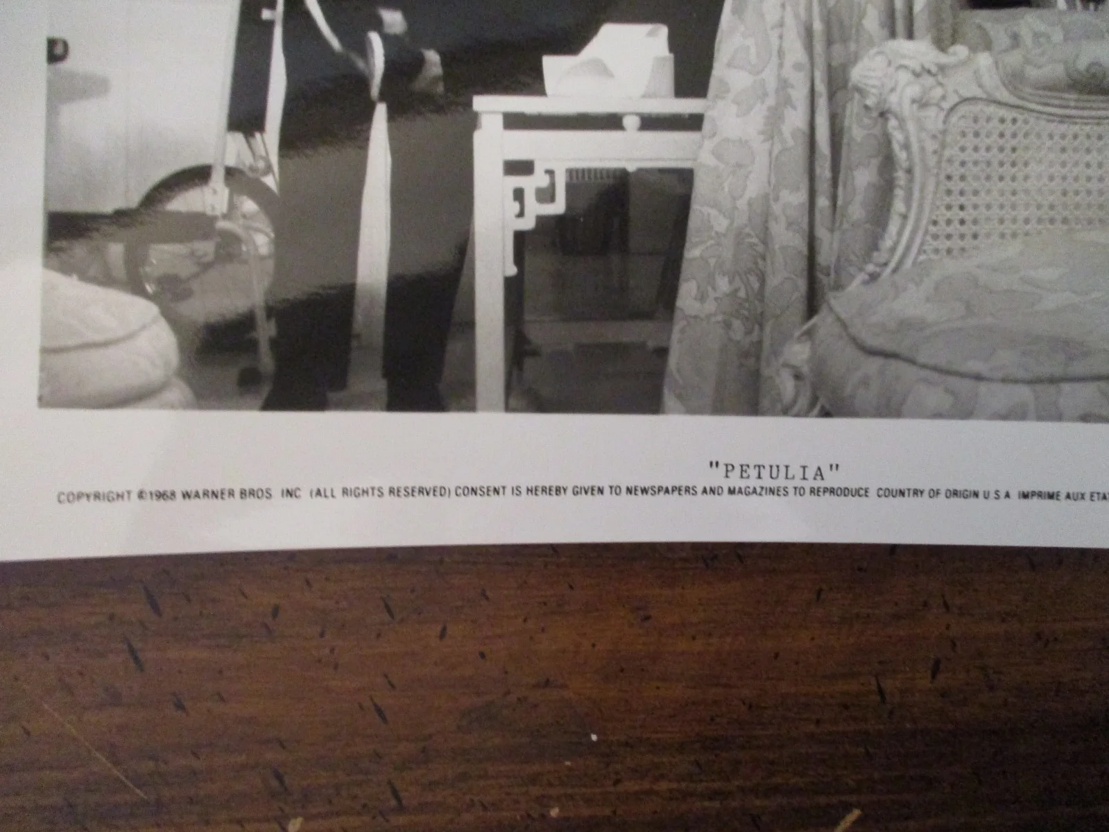 Julie Christie/Richard Chamberlain/George C Scott(PETULA)1968 10 x 8 B & W Photo, изображение 4