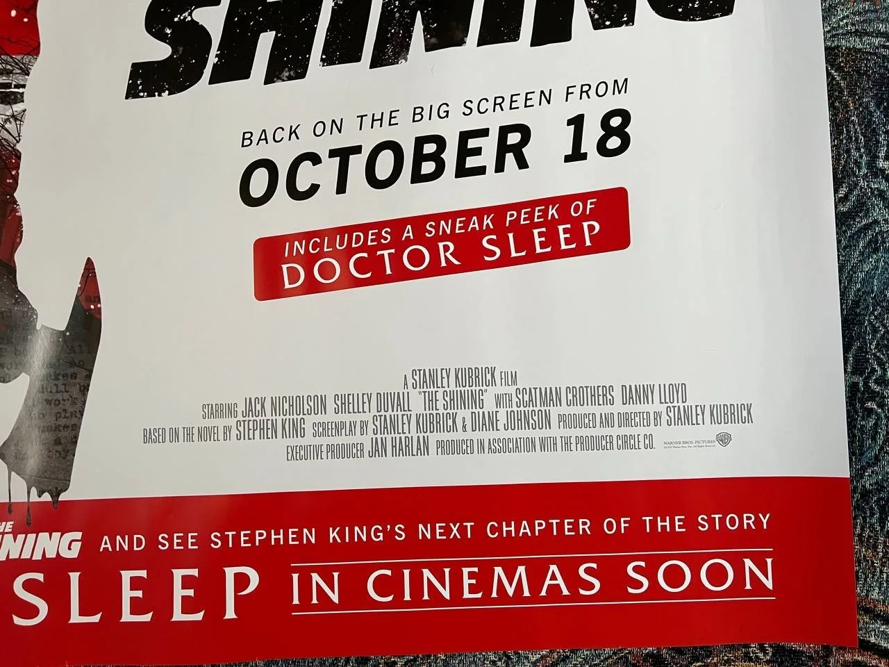 The Shining Original Quad UK movie Poster 30x40'', изображение 3