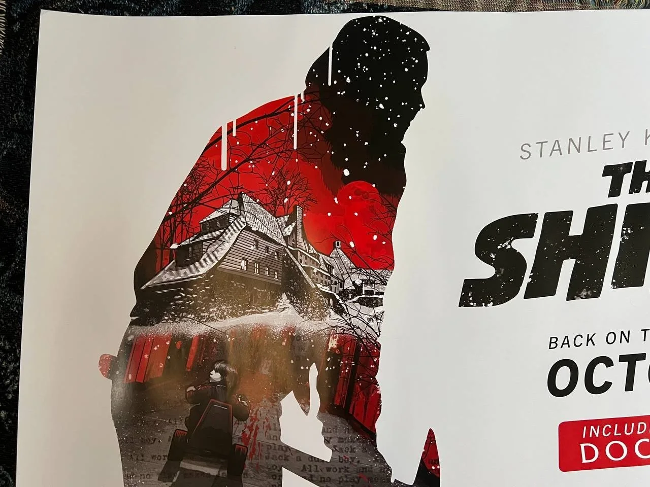 The Shining Original Quad UK movie Poster 30x40'', изображение 5