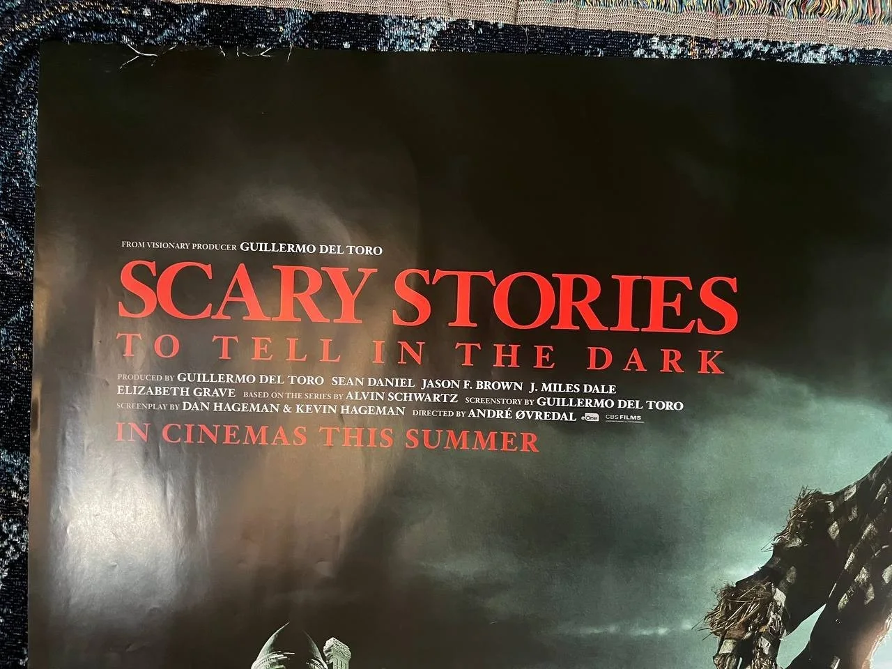 Scary Stories to Tell in the Dark Original Quad Movie Poster 30x40'', изображение 5