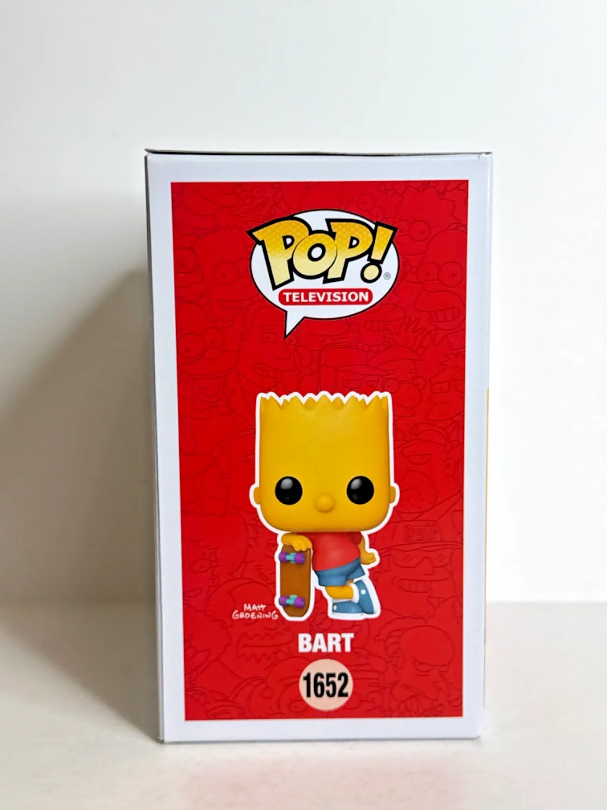 James L Brooks — James L Brooks Signed The Simpsons Funko #1652 'Bart' PSA AP30984, изображение 4