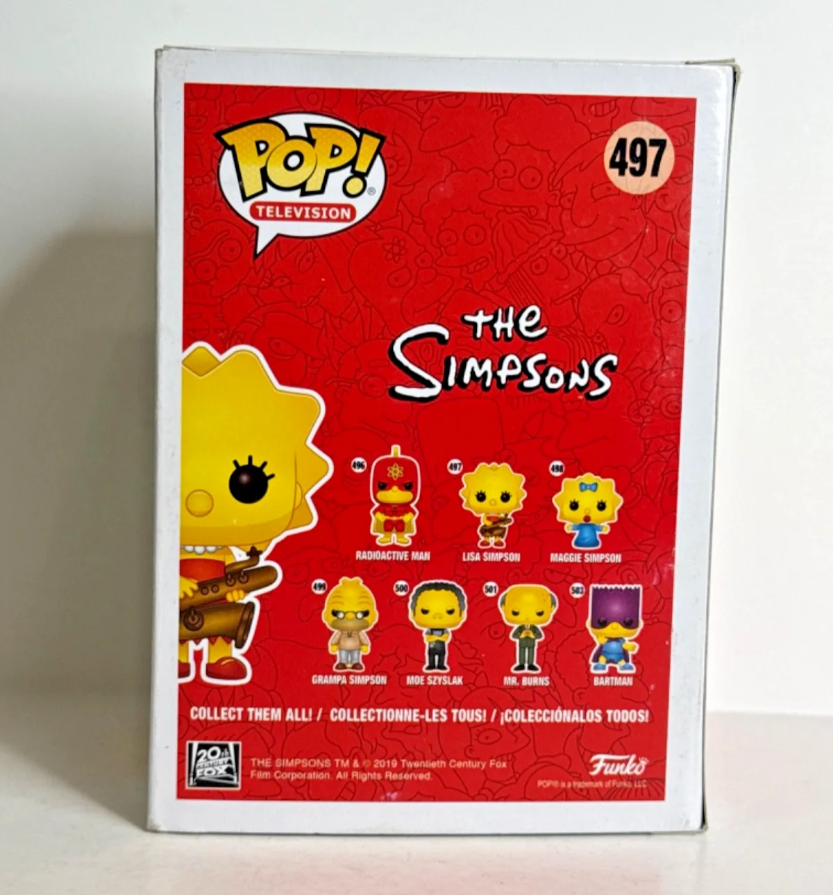 James L Brooks — James L Brooks Signed The Simpsons Funko #1652 'Lisa Simpson' PSA AP30981, image 3