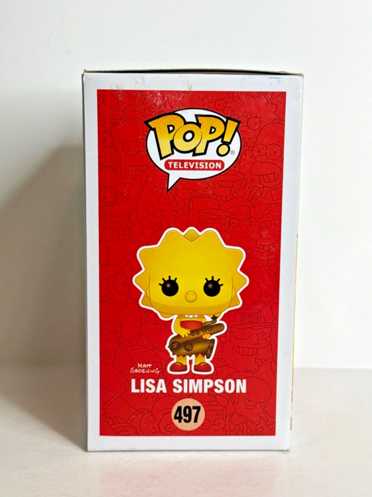 James L Brooks — James L Brooks Signed The Simpsons Funko #1652 'Lisa Simpson' PSA AP30981, image 4