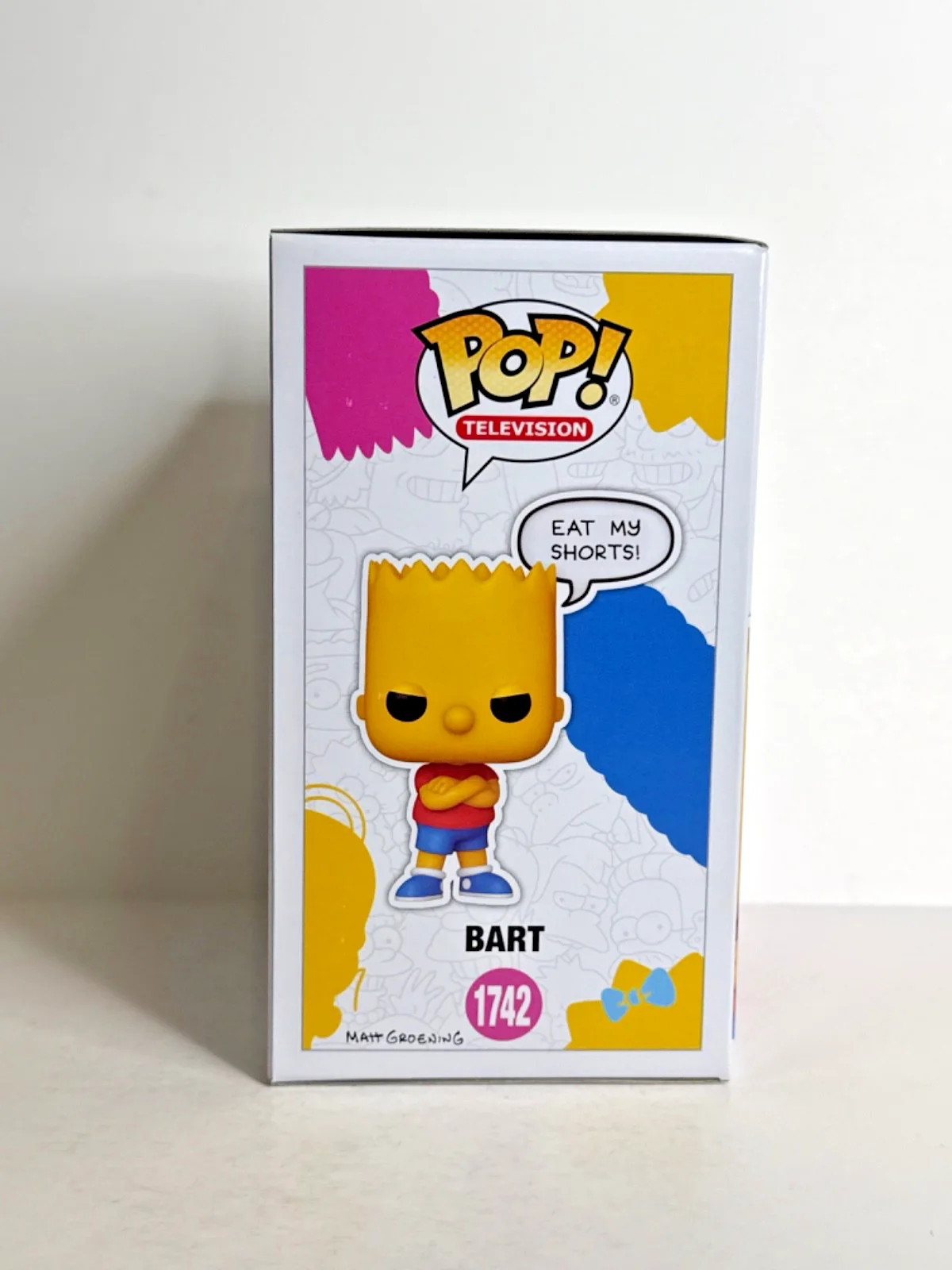 James L Brooks — James L Brooks Signed The Simpsons Funko #1652 'Bart' PSA AP30983, image 4