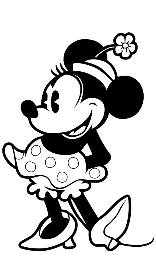 FiGPiN Minnie Mouse (0262) Disney 3-Inch Enamel Pin, изображение 5