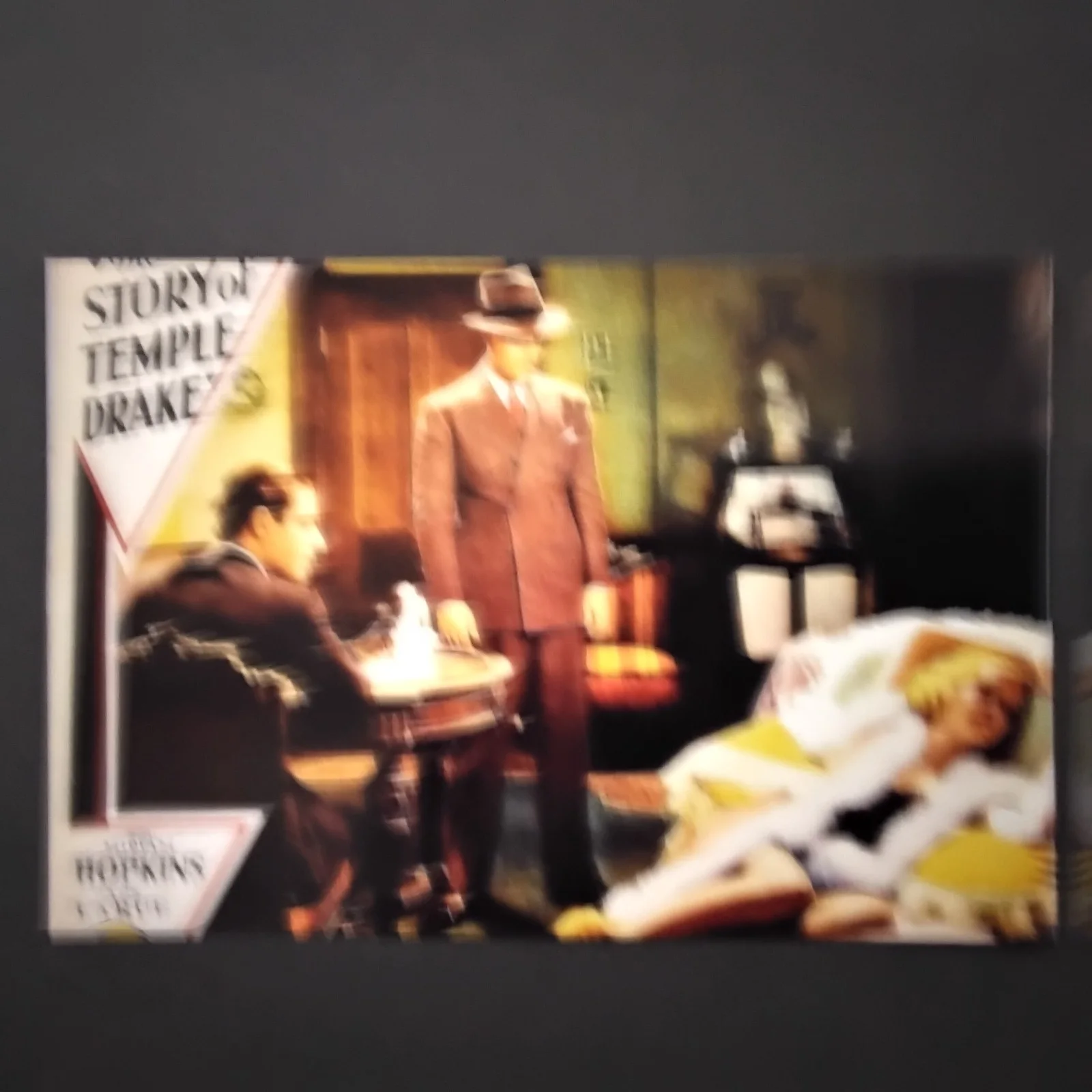 Jack La Rue SIGNED Paper Photo 30s Movie TV Actor Temple Drake Farewell to Arms, изображение 5