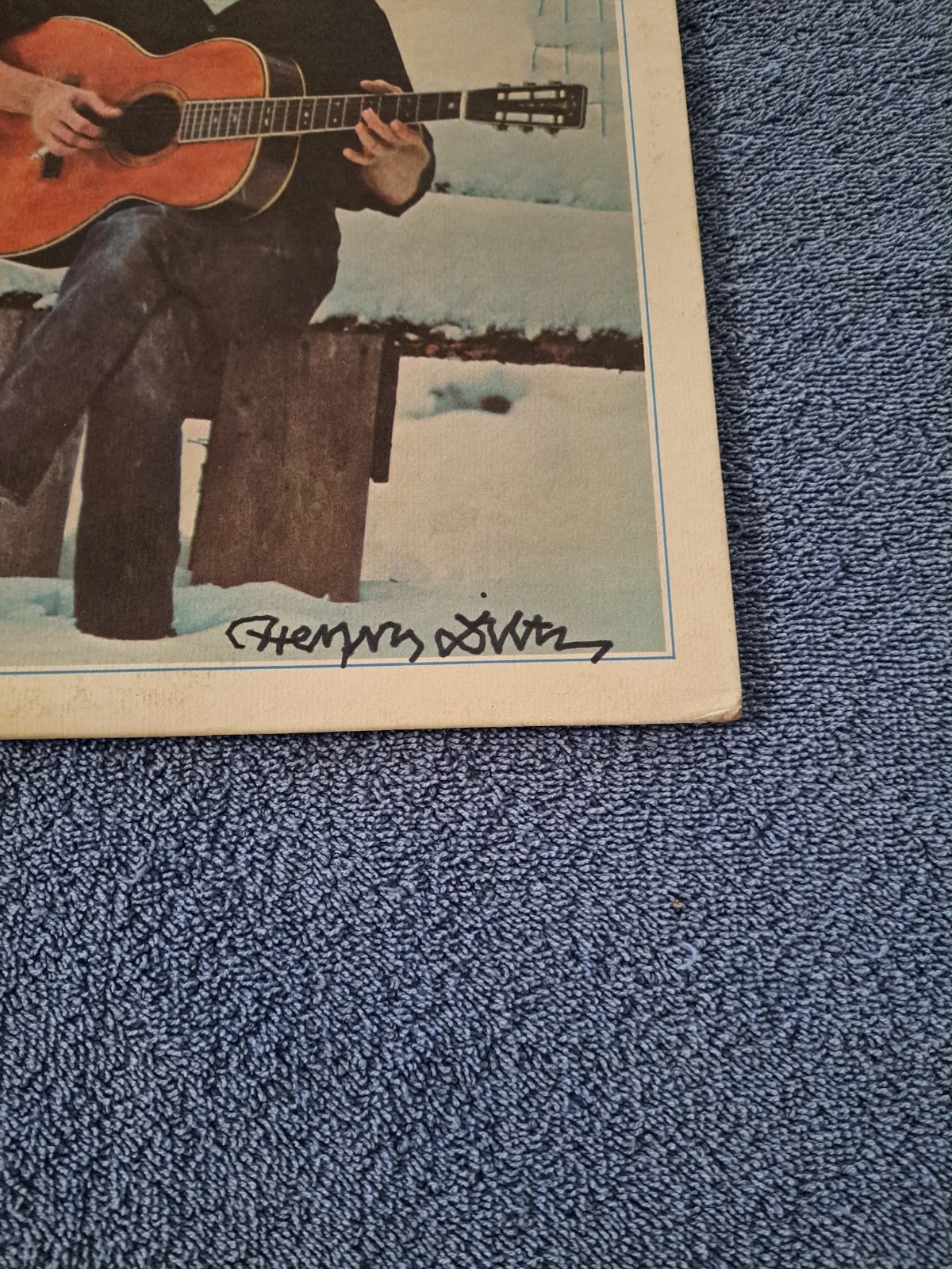 HENRY DILTZ SIGNED STEPHEN STILLS SELF TITLE VINYL LP ALBUM JSA COA, изображение 2