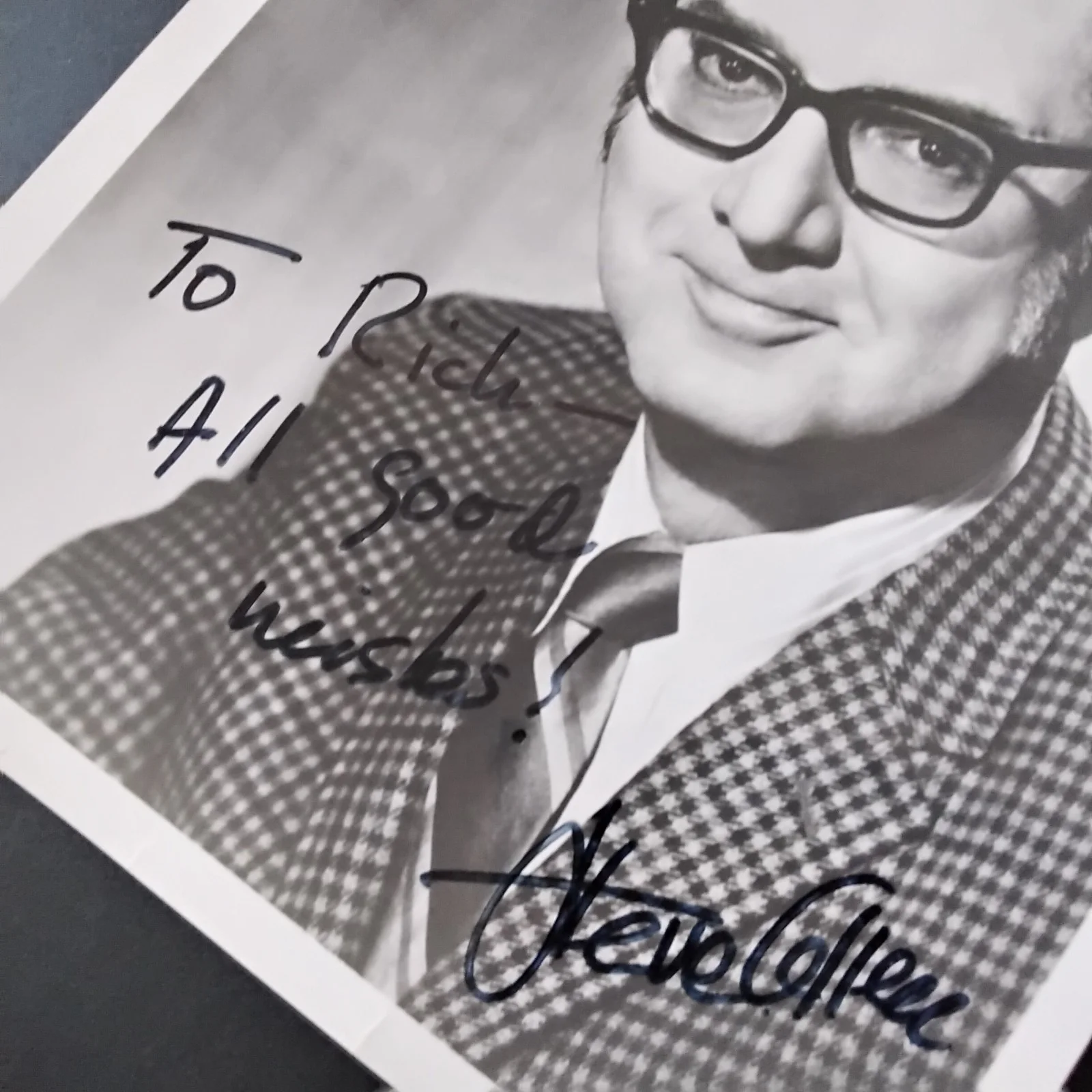 Steve Allen SIGNED Photo TV Actor Composer Gravy Waltz Tonight Show Got a Secret, изображение 5