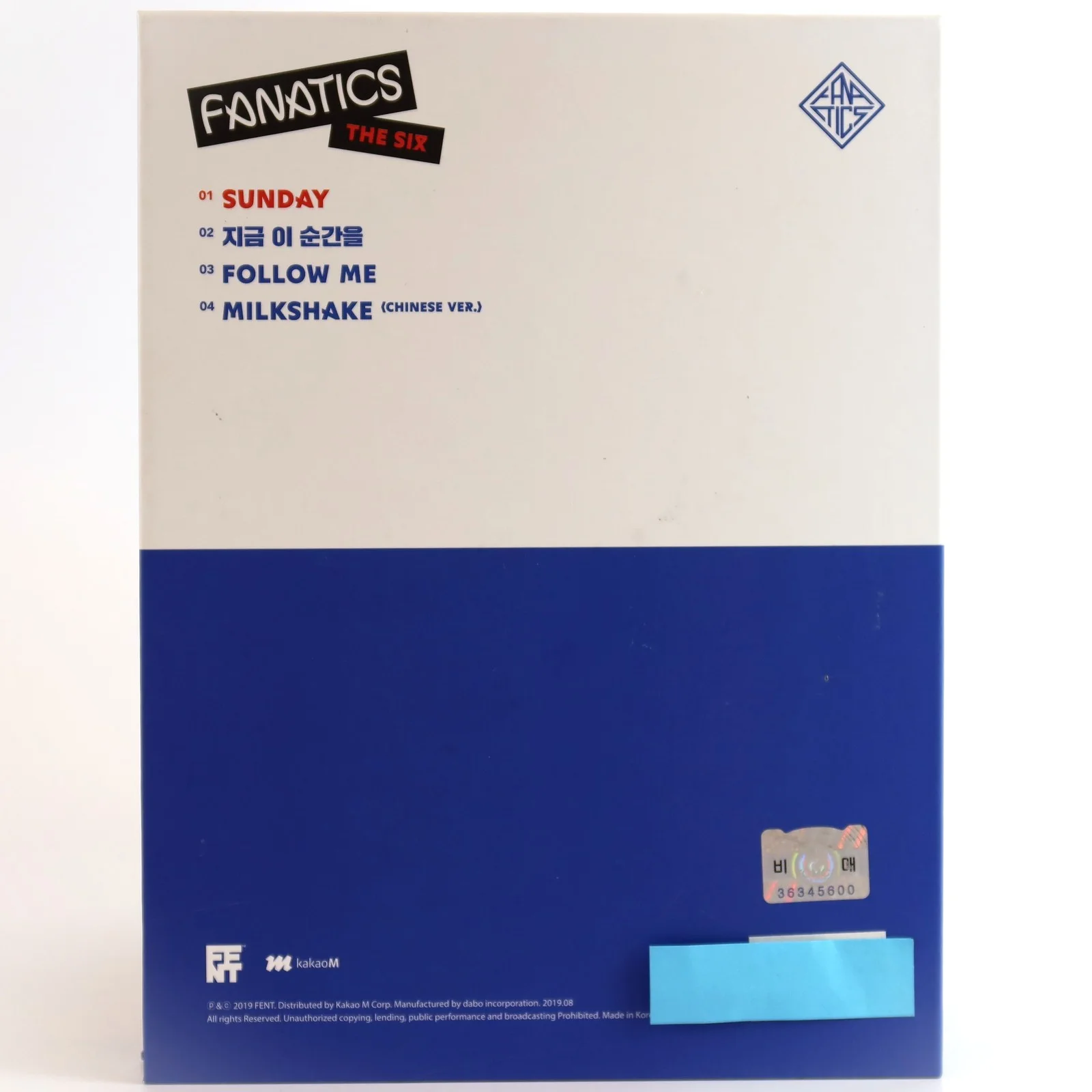 Fanatics - The Six 1st Mini Album Signed Autographed CD Promo K-Pop 2019, image 3