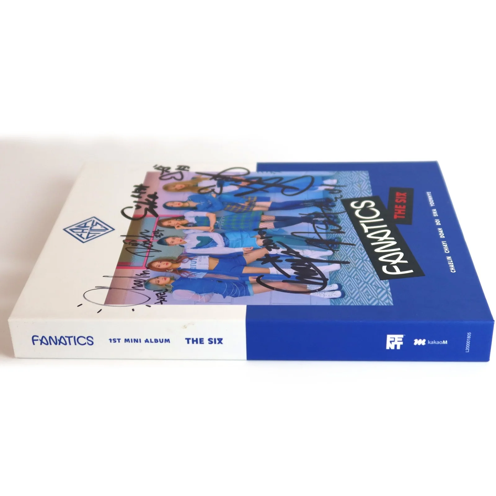 Fanatics - The Six 1st Mini Album Signed Autographed CD Promo K-Pop 2019, image 4