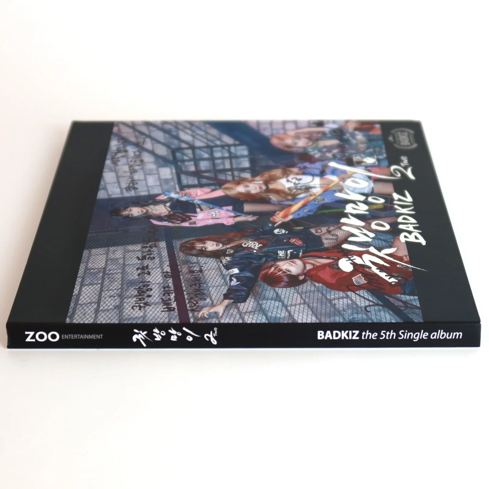Badkiz - Ear Attack 5th Single Album Signed Autographed CD Promo 2015 K-Pop 2Two, image 3