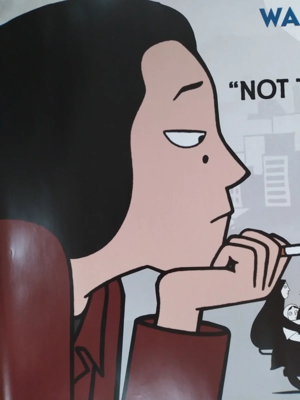 Persepolis original movie 2007 poster UK quad, изображение 2