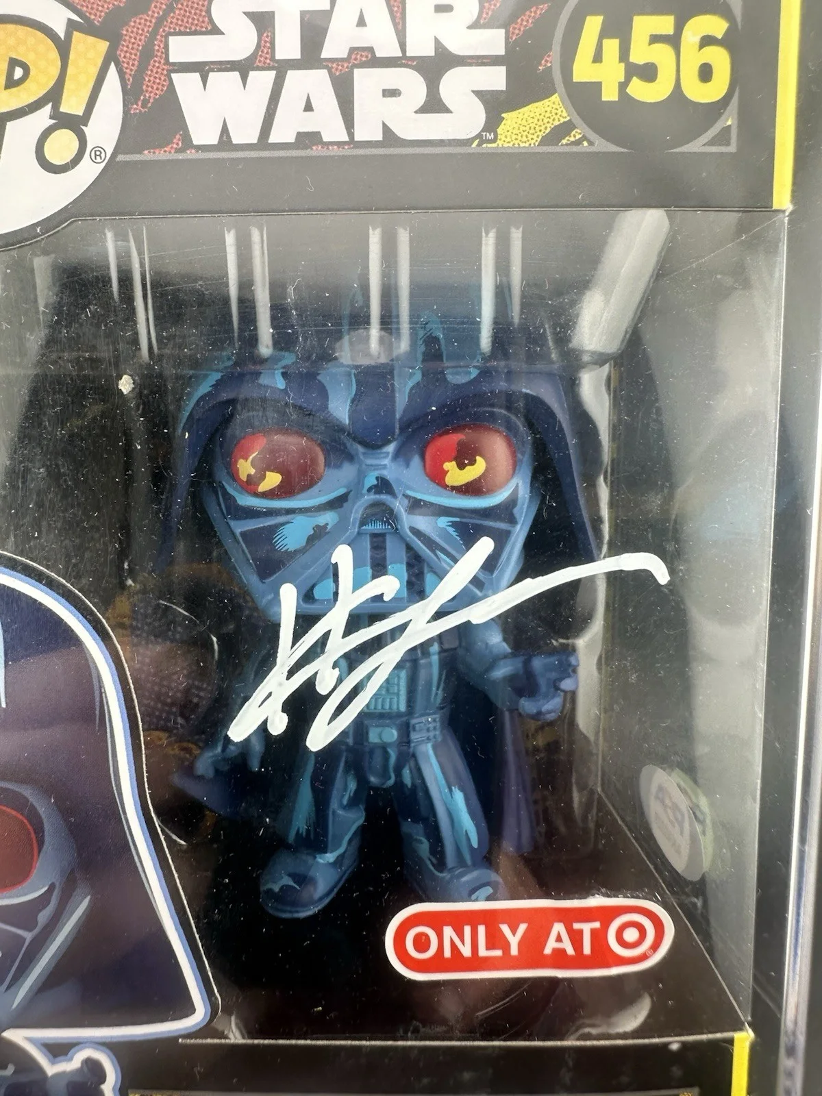 Hayden Christensen Signed Darth Vader Funko Pop 456 Encap PSA/DNA 10 Gem Mt Auto, изображение 2