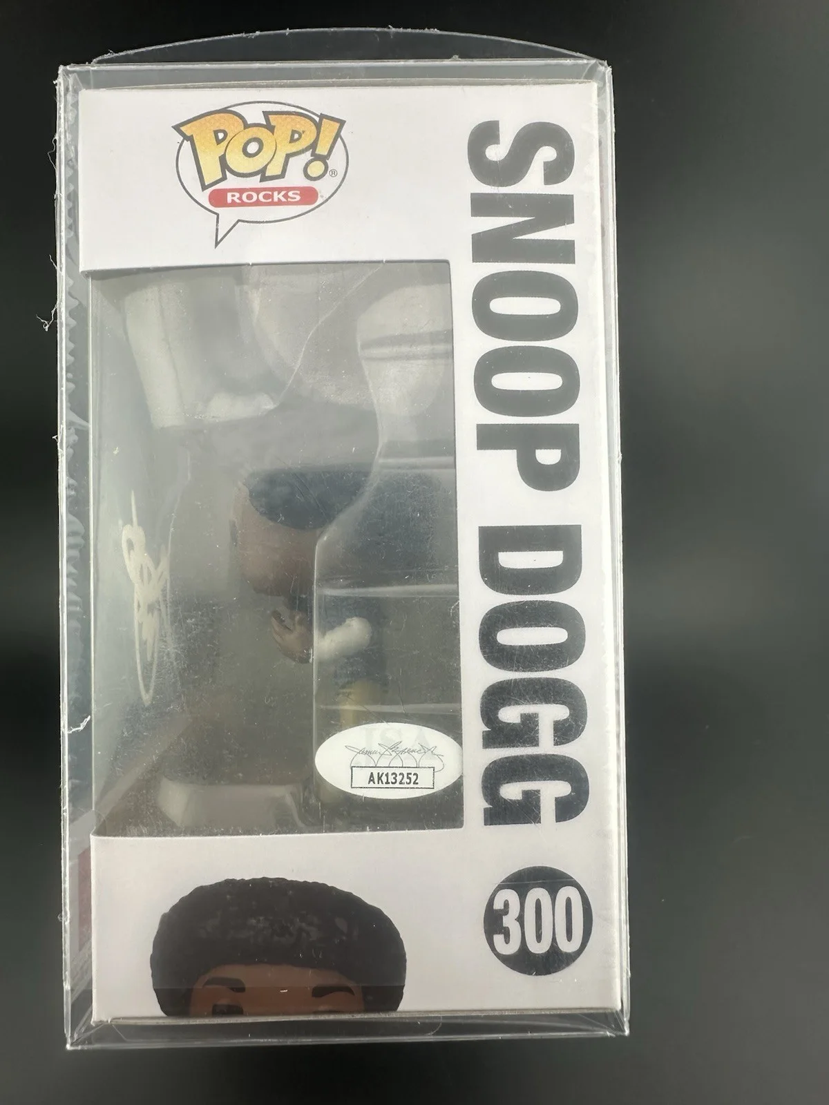 SNOOP DOGG DEATH ROW SIGNED FUNKO POP RAP DOGGYSTYLE JSA #300, image 2