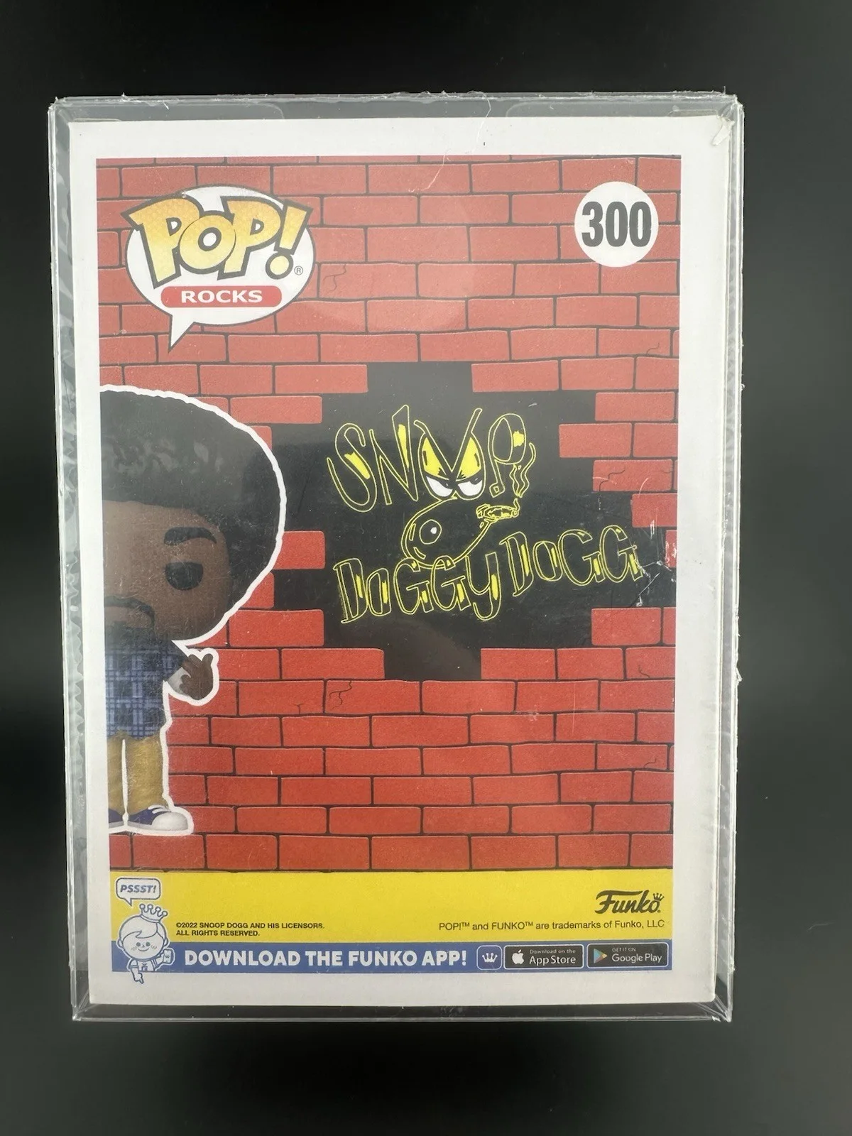 SNOOP DOGG DEATH ROW SIGNED FUNKO POP RAP DOGGYSTYLE JSA #300, image 4