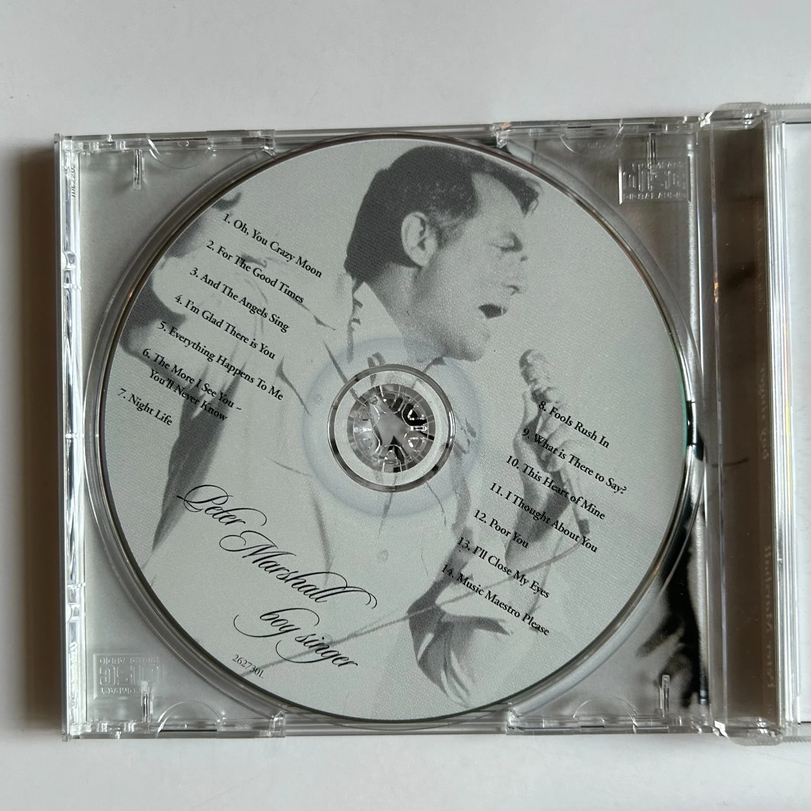 Peter Marshall, Boy Singer, Cd, Autographed and Inscribed, image 3