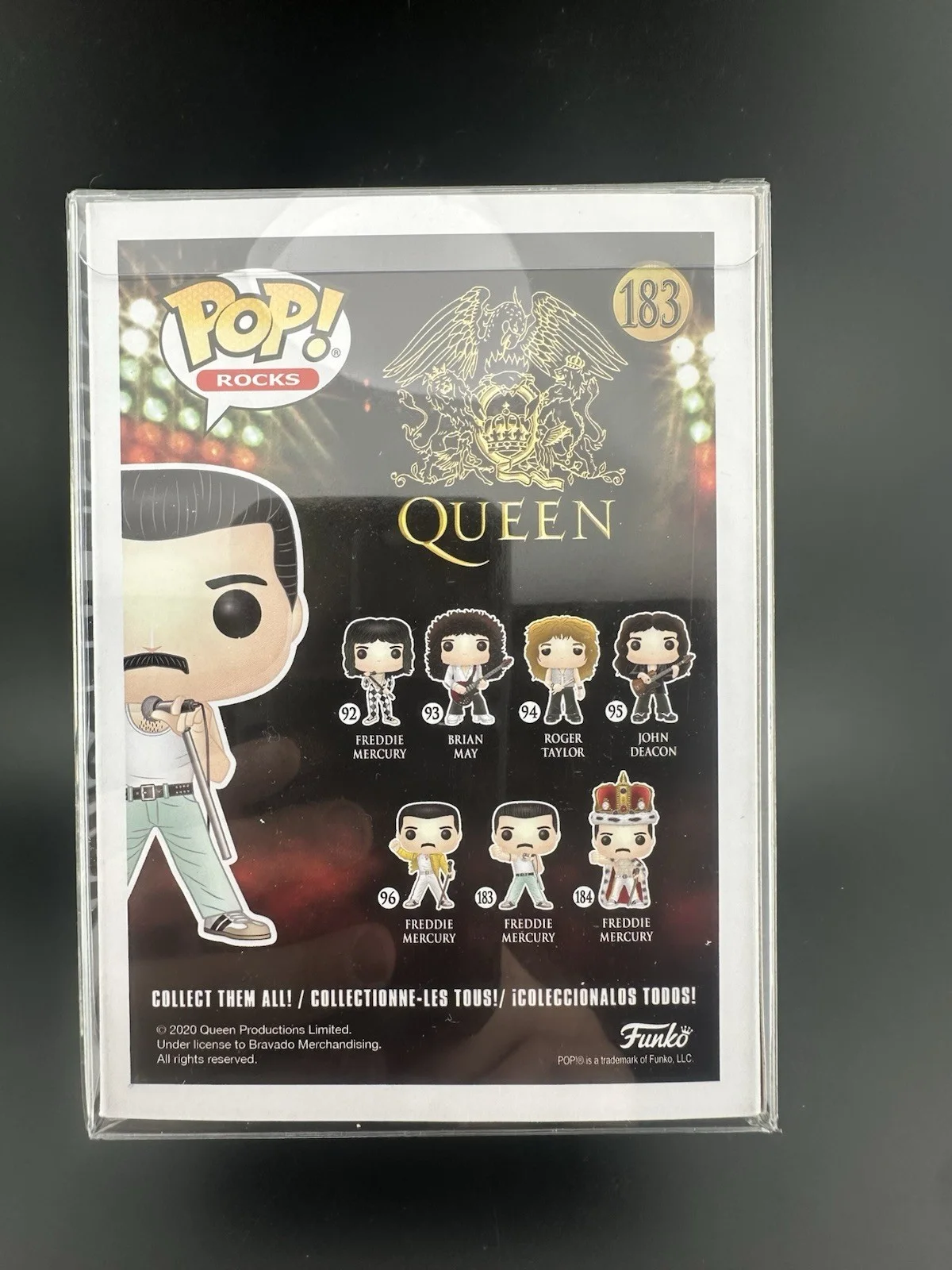 Rami Malek — Rami Malek Signed Freddie Mercury Funko Pop Queen Bohemian Rhapsody PSA DNA COA, изображение 4