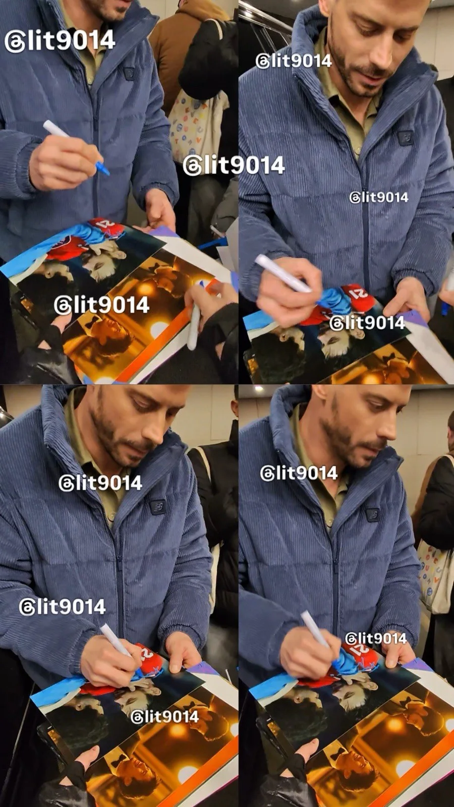 Fracois Arnaud Signed Photo 8x10| Heated Rivalry Movie| Autographed| Proof Video, image 4