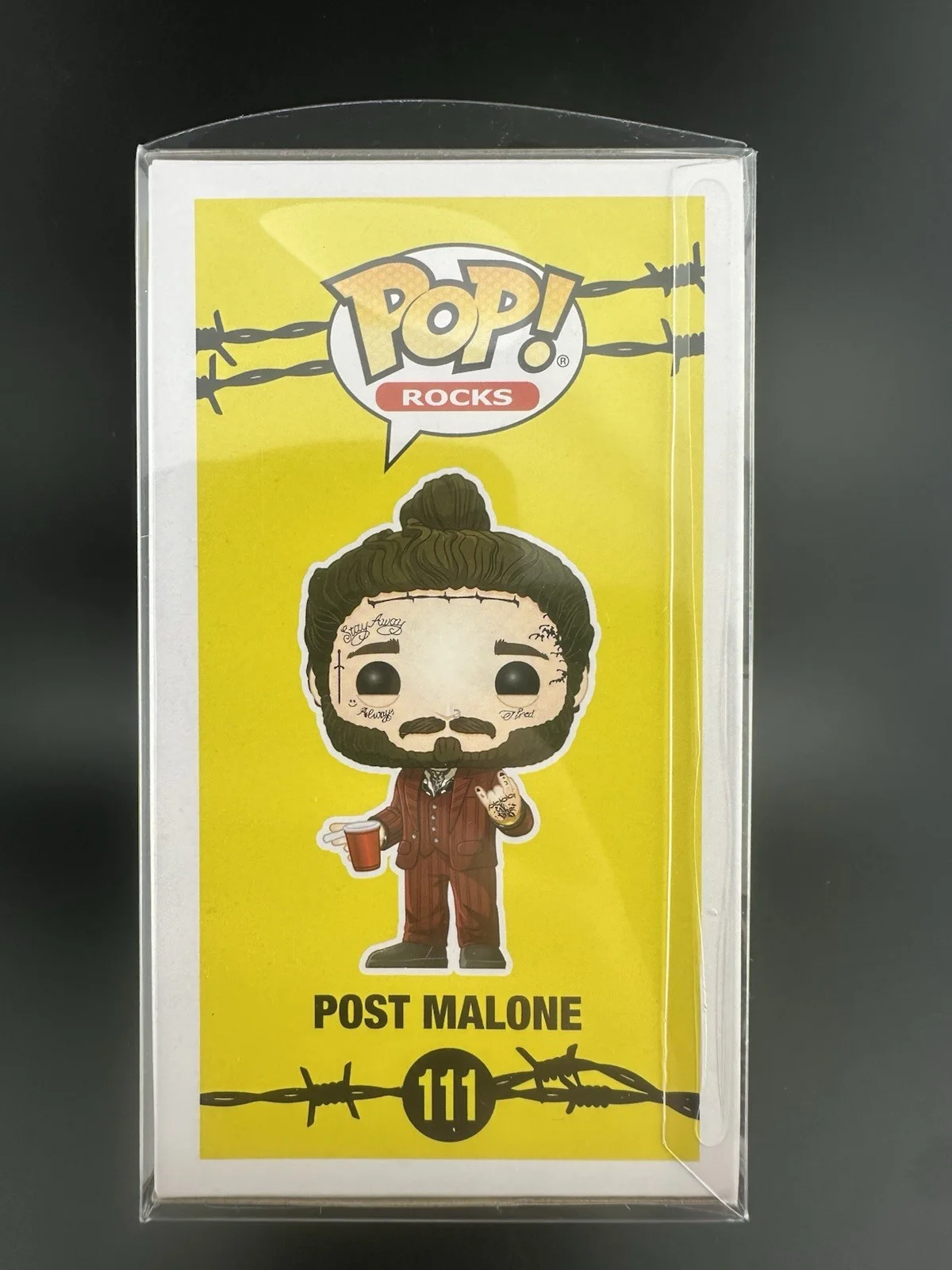 Post Malone Signed Funko Pop Autograph 111 Beerbongs Bentleys JSA COA, image 5