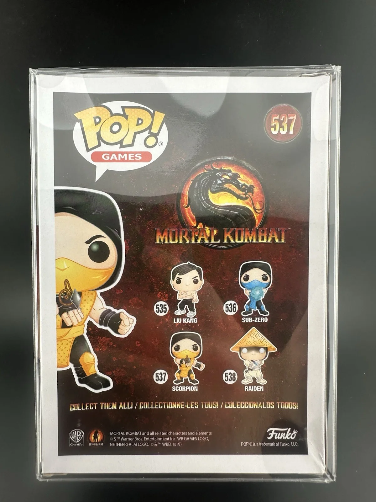 Chris Casamassa — Chris Casamassa Signed Mortal Kombat Scorpion Funko POP! Vinyl Autograph JSA COA, image 4