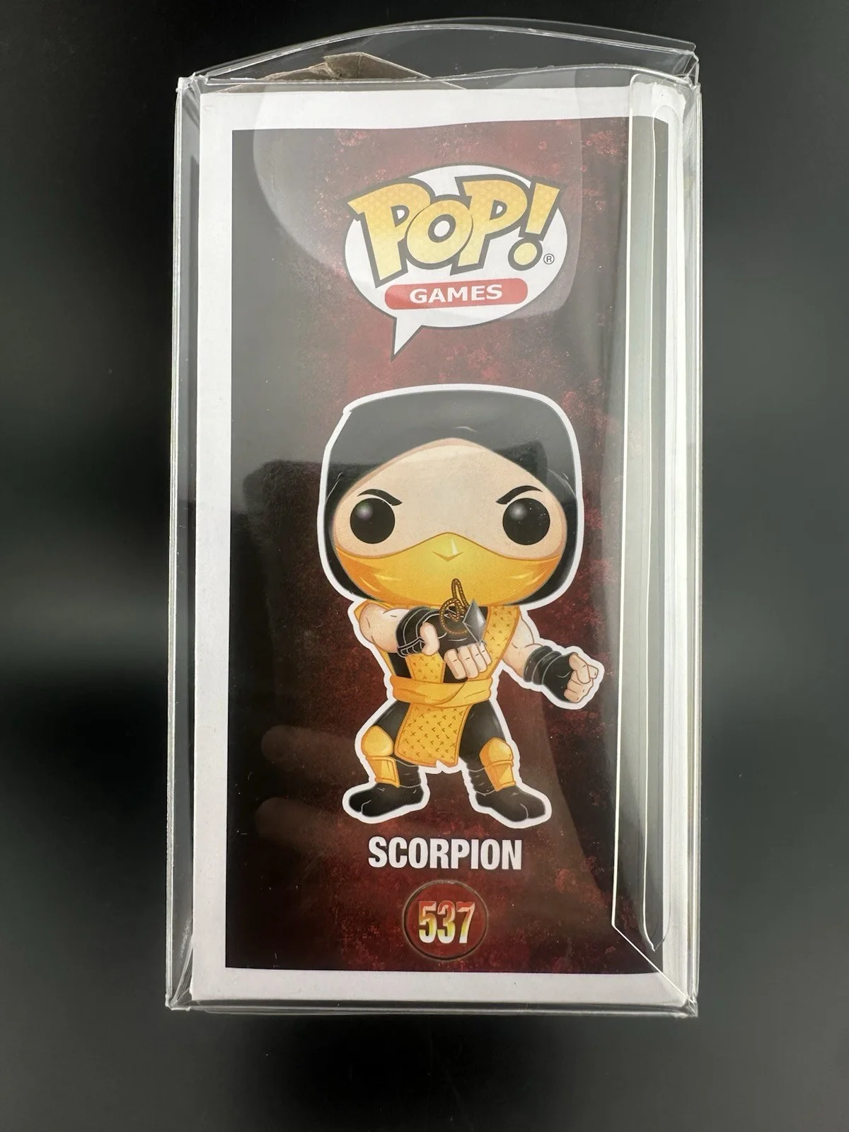 Chris Casamassa — Chris Casamassa Signed Mortal Kombat Scorpion Funko POP! Vinyl Autograph JSA COA, image 5