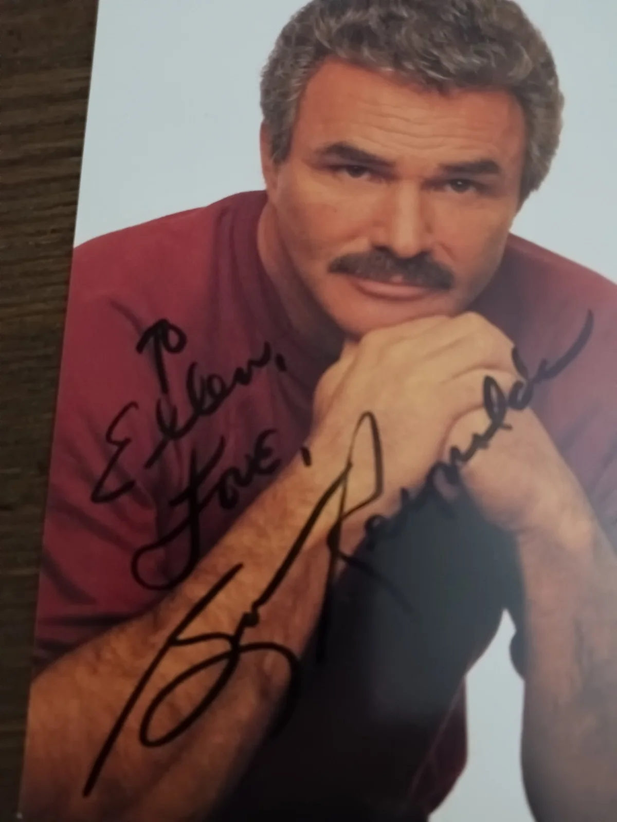 Burt Reynolds signed 6x4 Dedicated autographed photo pic with COA, image 3